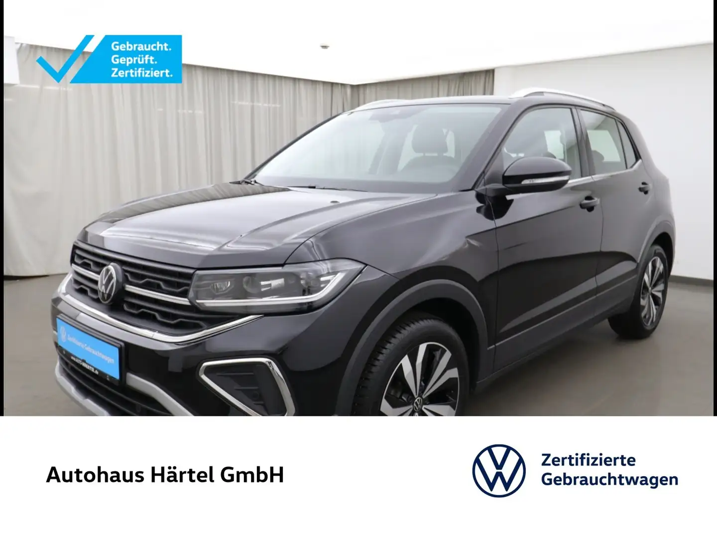 Volkswagen T-Cross STYLE 1.5 TSI DSG (+ACC-RADAR+NAVI) LED Schwarz - 1