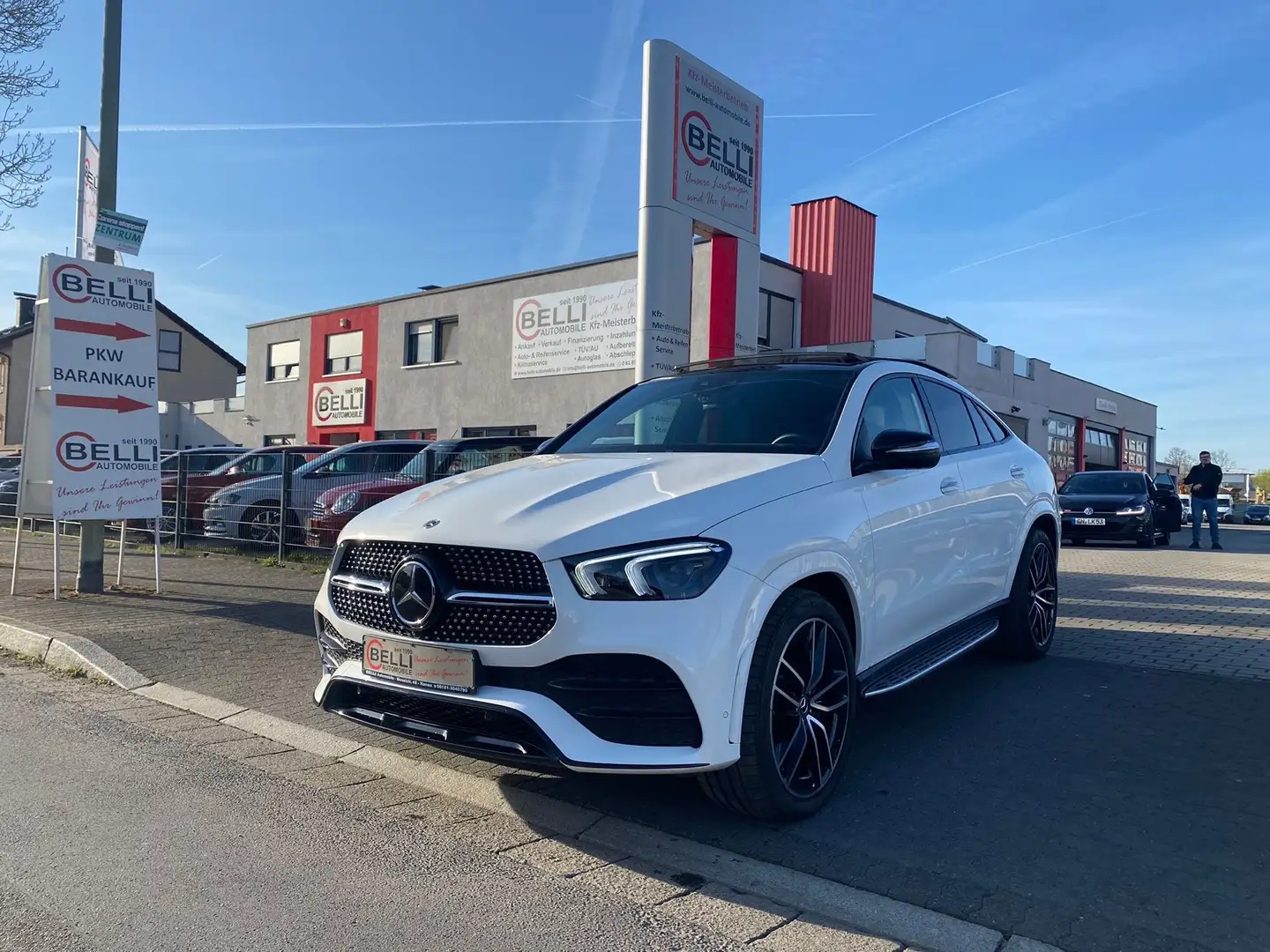 Mercedes-Benz GLE 400 GLE 400 d 4Matic Coupe (167.323) Weiß - 1