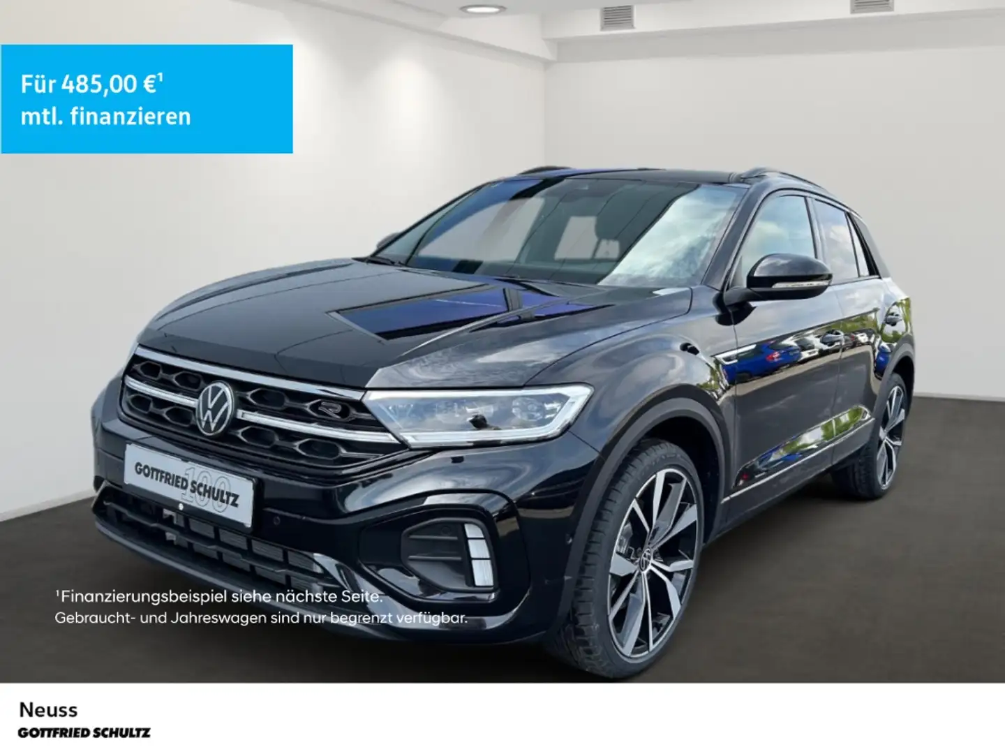 Volkswagen T-Roc R-LINE 1.5 TSI DSG NAVI KAMERA AHK BLACK STYLE Schwarz - 1