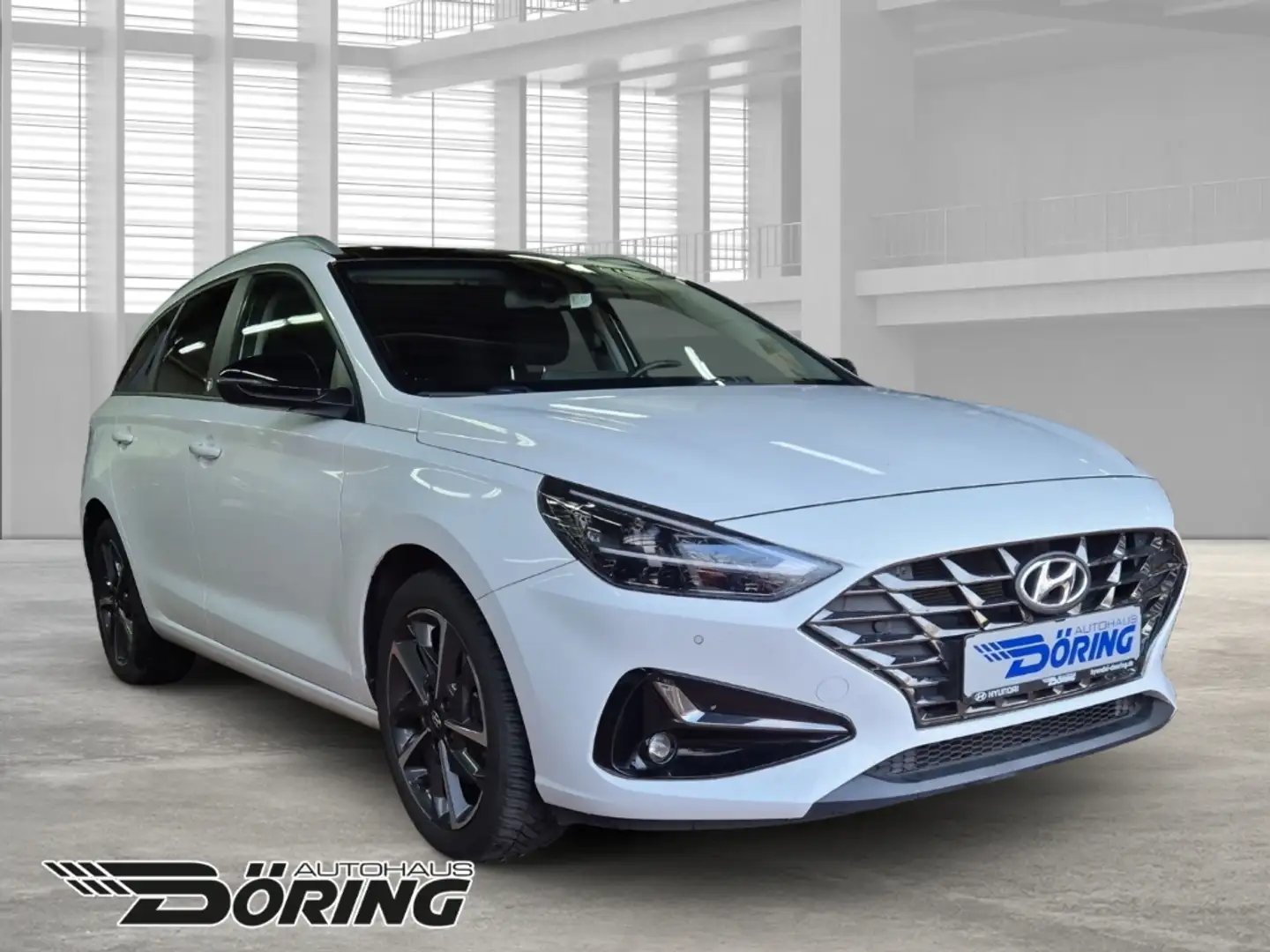 Hyundai i30 Kombi EDITION 30+ 1.0 Turbo AUTOMATIK 120PS Panora Blanc - 2