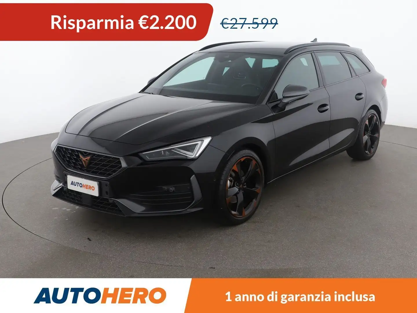 CUPRA Leon 1.5 eTSI 150 CV DSG  MHEV Nero - 1