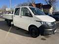 Volkswagen T6.1 Transporter T6.1 Pritsche Doka 2,0 TDI AHK Climatic Bluetooth Weiß - thumbnail 4