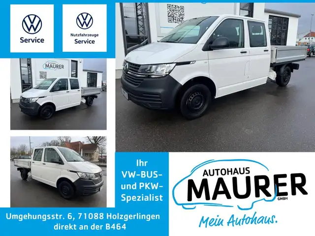 Volkswagen T6.1 Transporter T6.1 Pritsche Doka 2,0 TDI AHK Climatic Bluetooth