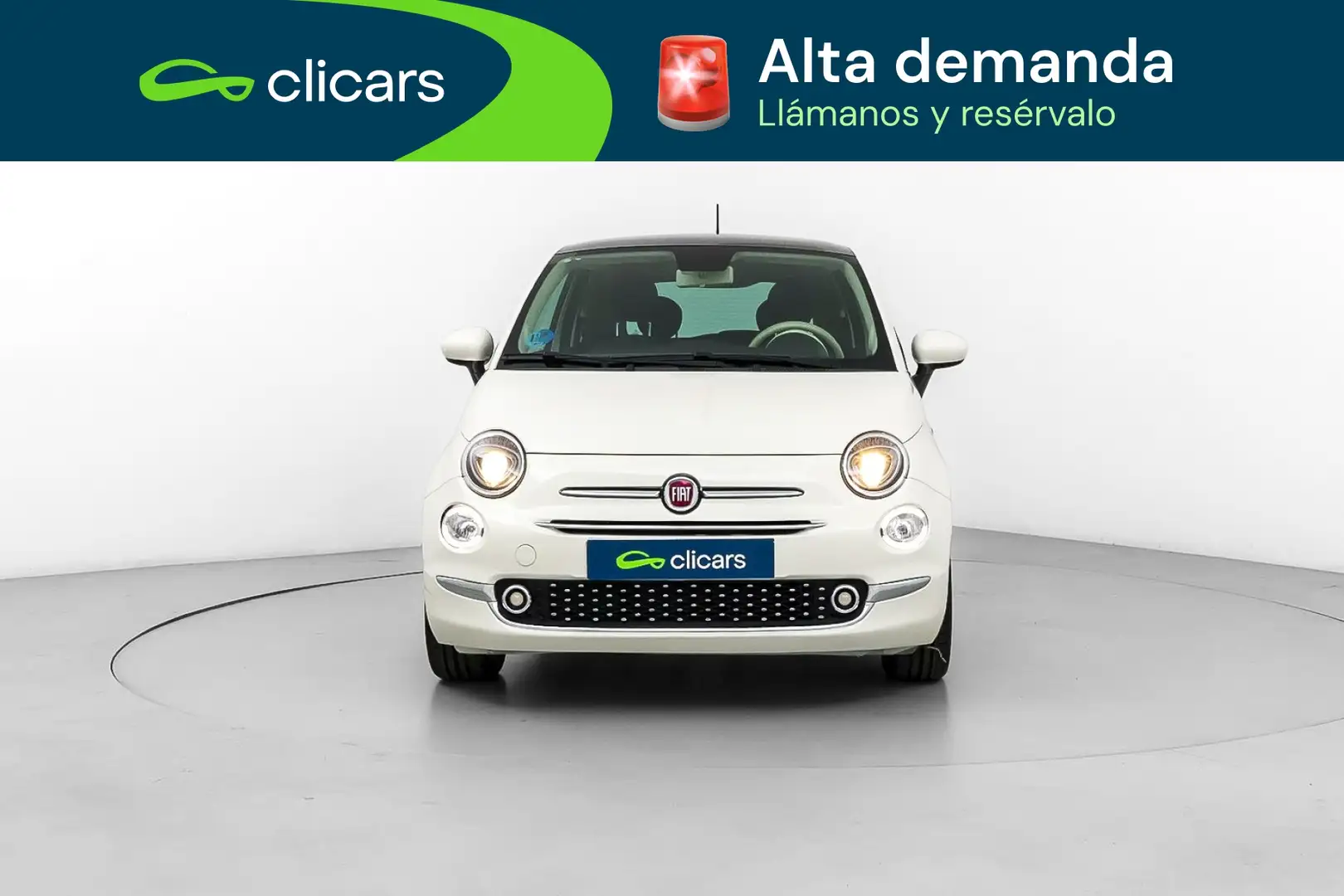 Fiat 500 1.0 Hybrid Monotrim 52kW Blanco - 2