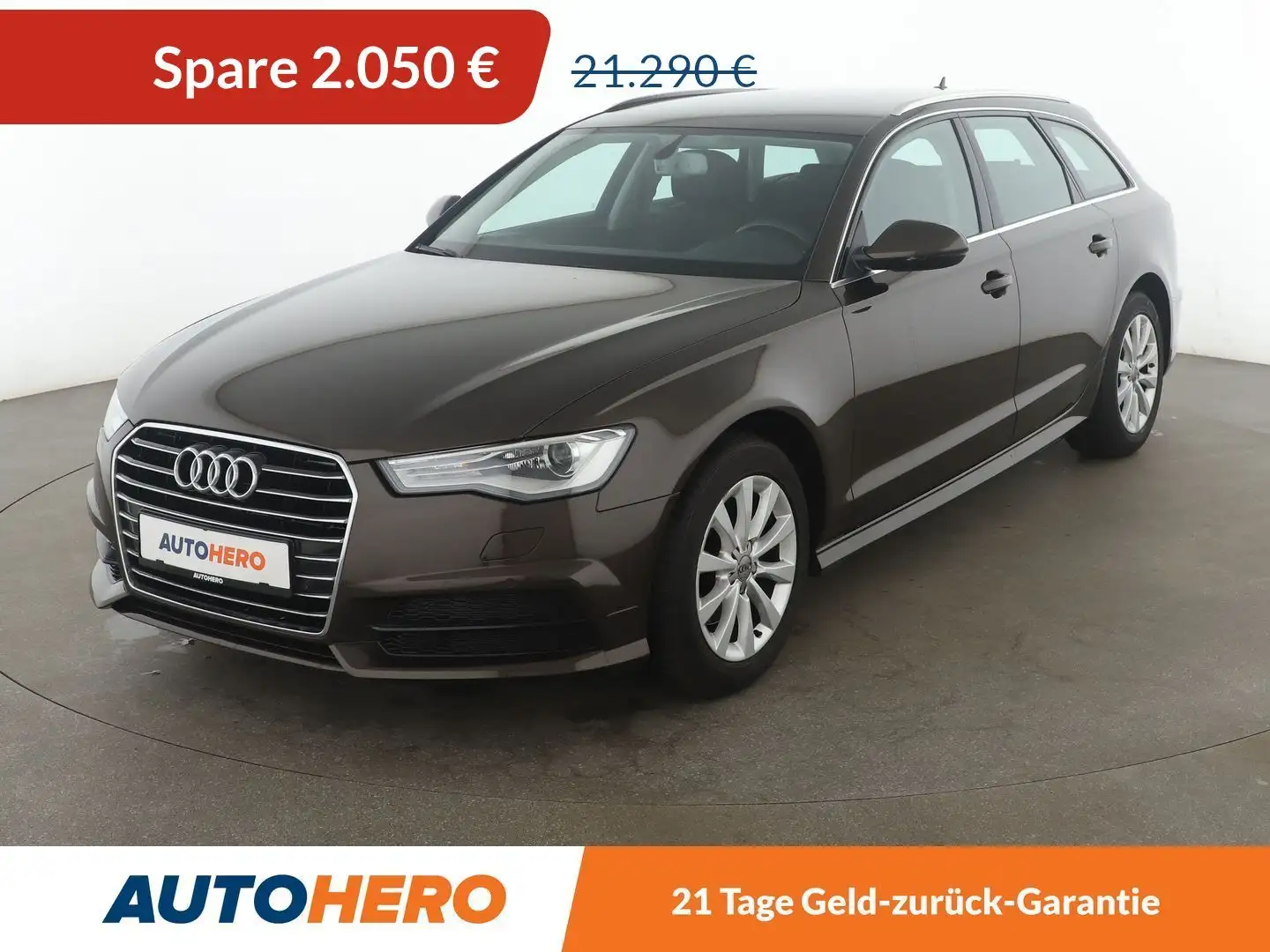 Audi A6 2.0 TDI Ultra Aut.*NAVI*XENON*TEMPO*PDC*SHZ Brun - 1