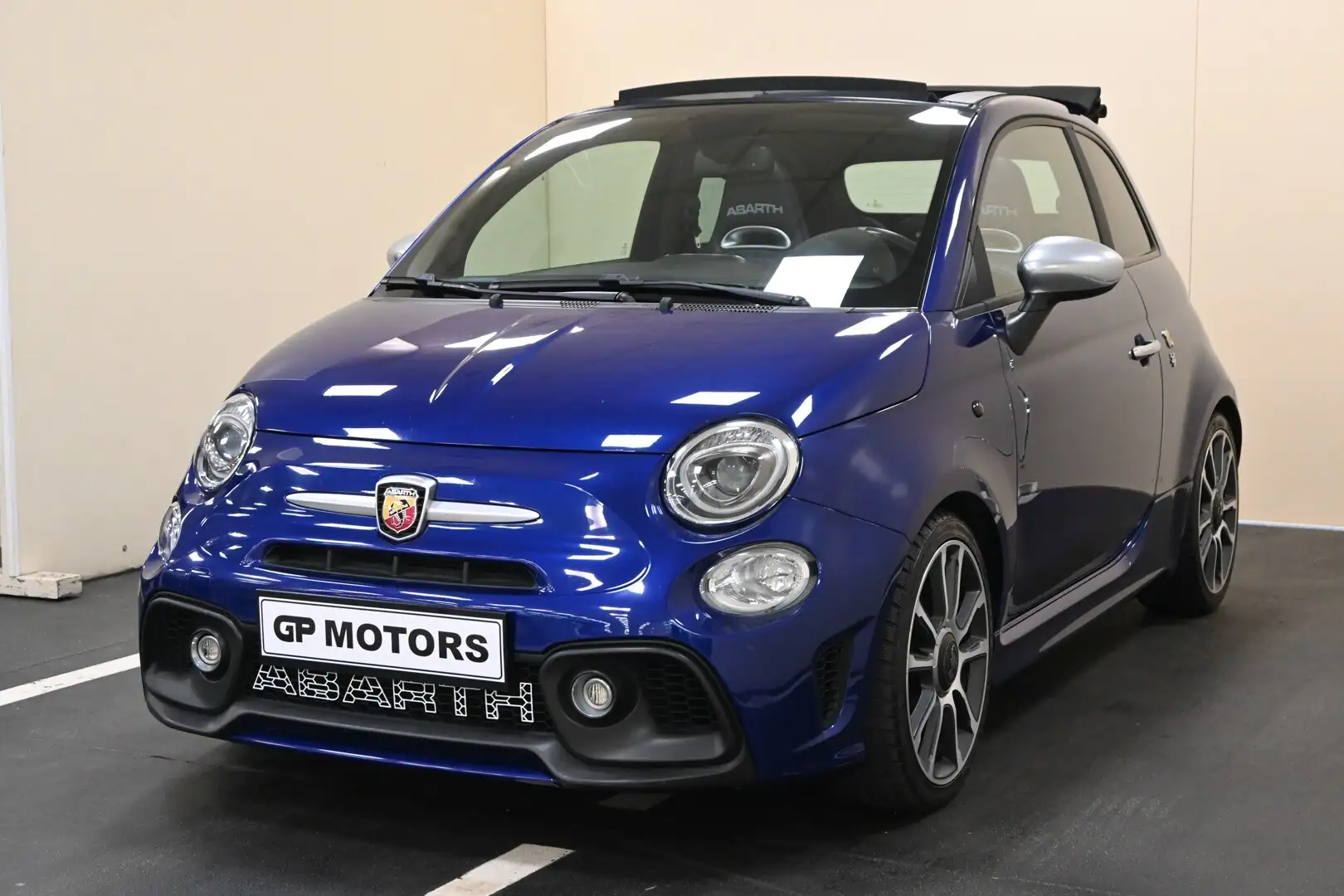 Abarth 595C 595 C 1.4 Turbo T-Jet 165 CV Turismo Blau - 2