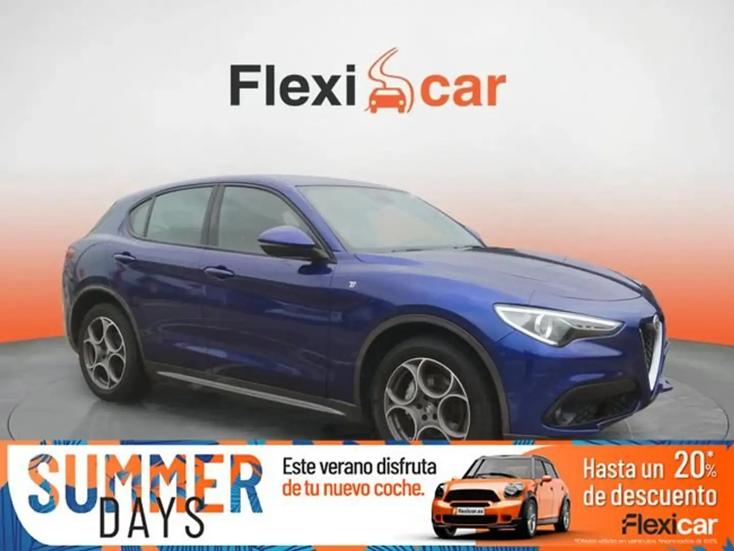 Alfa Romeo Stelvio 2.2+Di%C3%A9sel+154kW+%28210CV%29+TI+Q4 Azul - 1