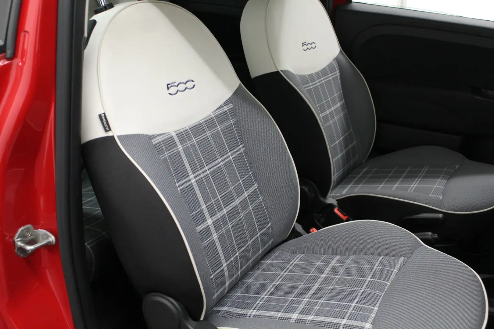 Fiat 500 1.2 Lounge SKYDOME+Apple+PDC! Rot - 2