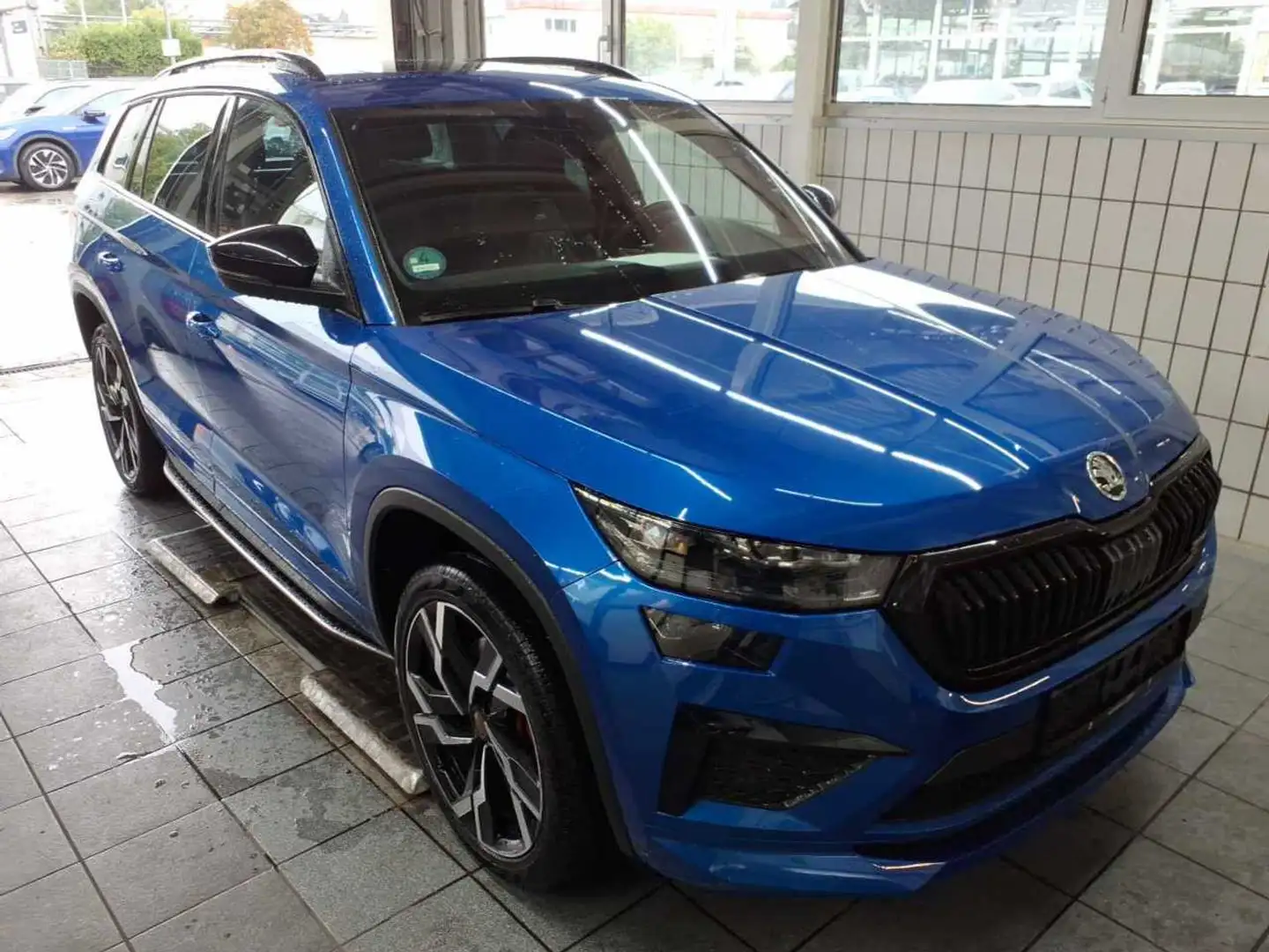 Skoda Kodiaq 2.0 TSI DSG 4x4 RS*KAMERA*NAVI*STHZ*PANO Blu/Azzurro - 2
