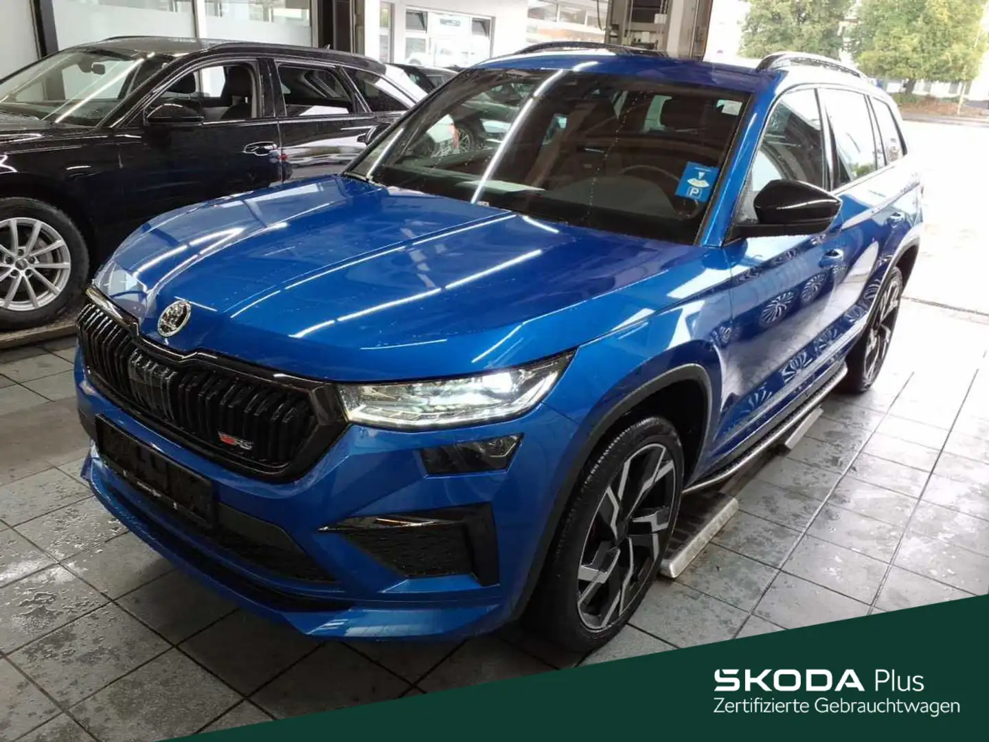 Skoda Kodiaq 2.0 TSI DSG 4x4 RS*KAMERA*NAVI*STHZ*PANO Blau - 1