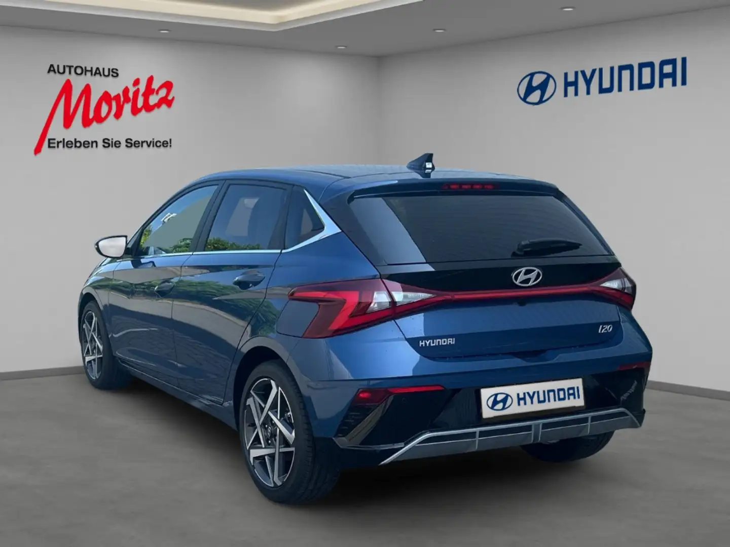 Hyundai i20 1.0 T-GDI Prime BOSE Navi Smart Key Rückfahrkamera Blau - 2