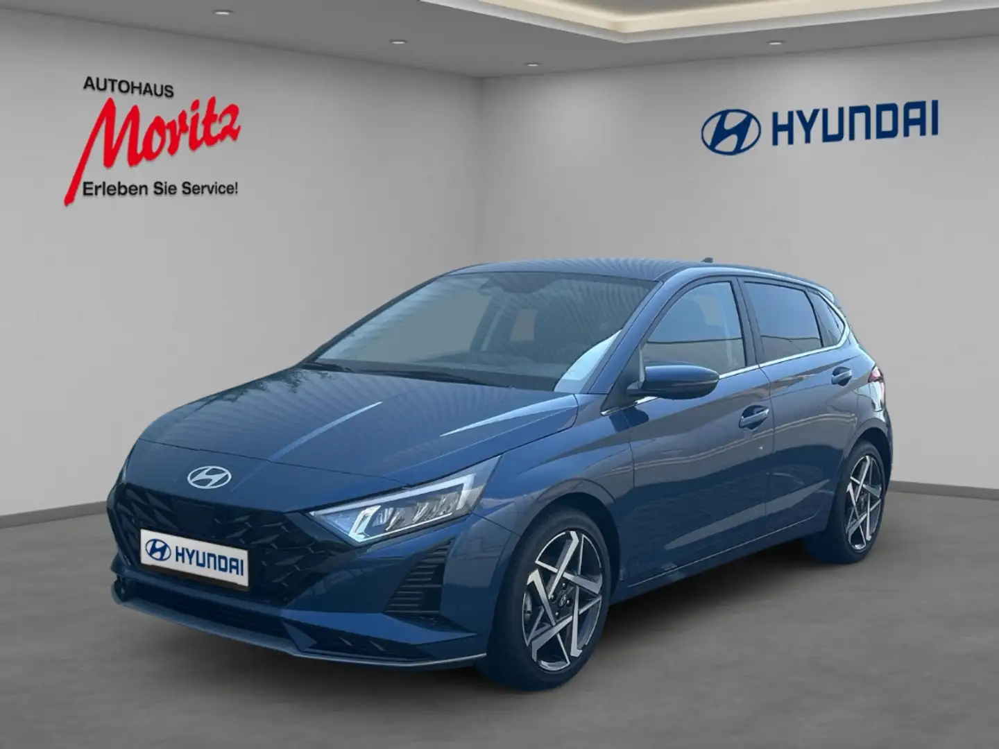 Hyundai i20 1.0 T-GDI Prime BOSE Navi Smart Key Rückfahrkamera Blau - 1