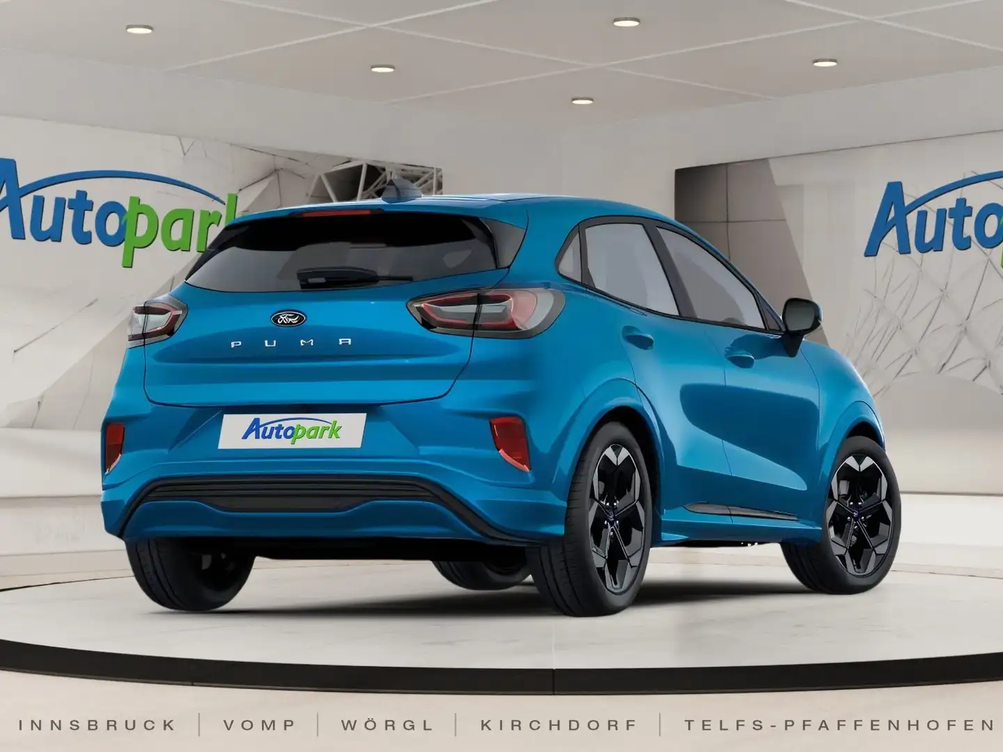 Ford Puma Gen-E Premium Bleu - 2