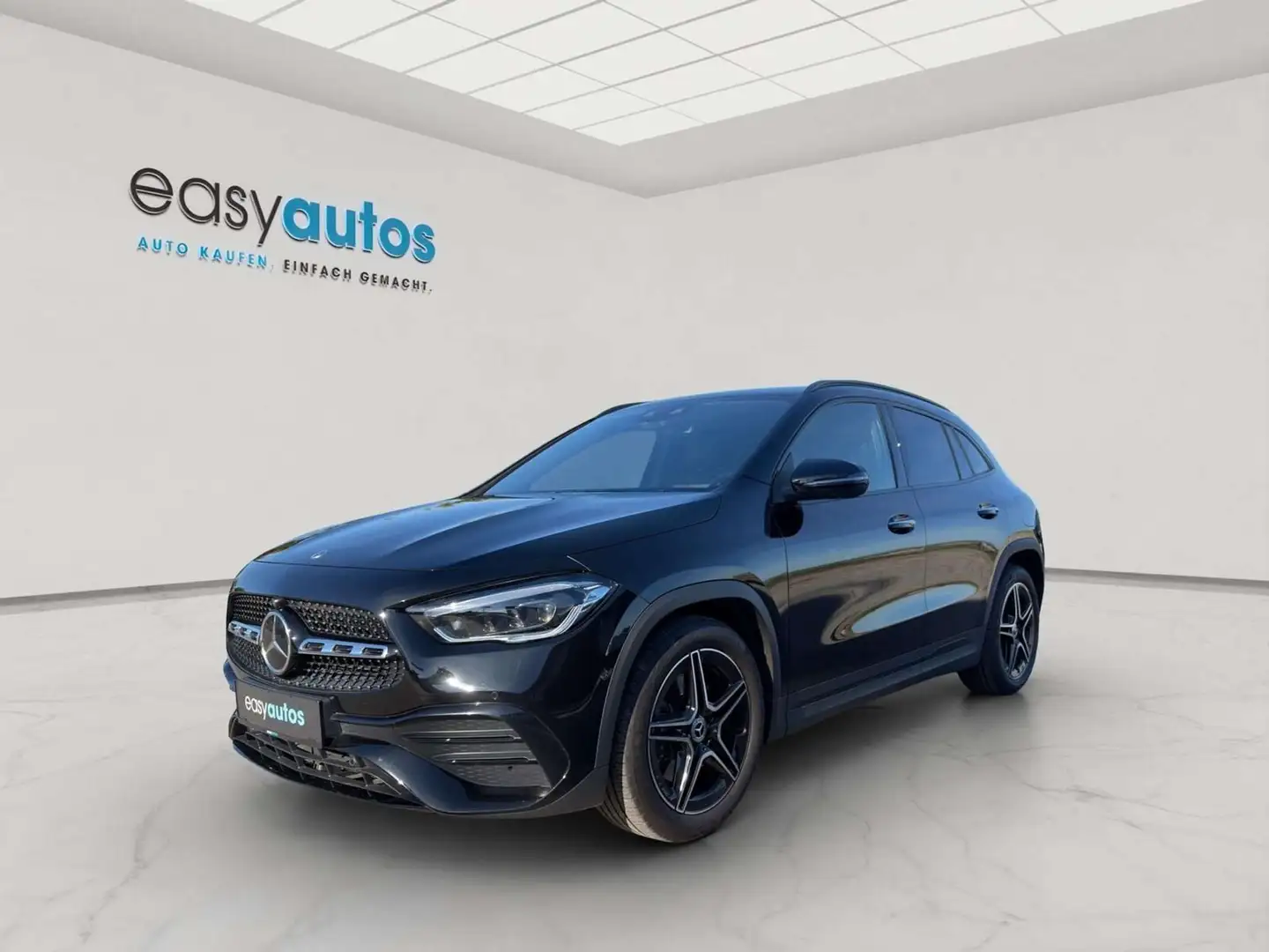 Mercedes-Benz GLA 200 Aut. AMG-LINE INNEN AUSSEN 360GRAD KAMERA SITZHZG Schwarz - 1