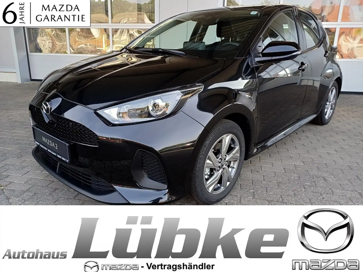 Mazda 2 Hybrid EXCLUSIVE-LINE 1.5L VVT-i e-CVT Schwarz - 1