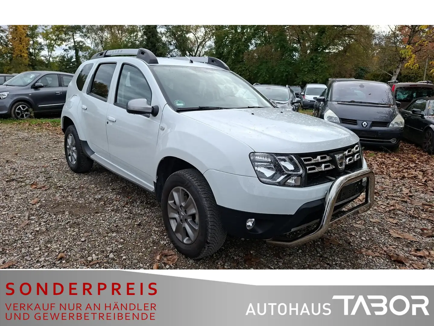 Dacia Duster TCe 125 Prestige Navi SHZ PDC AHK LM GRA Weiß - 2