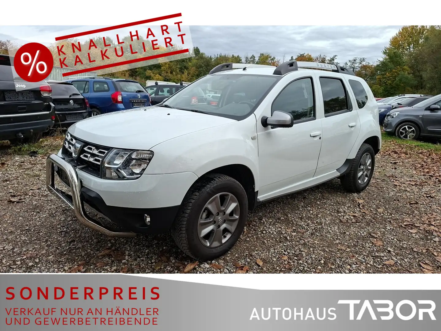 Dacia Duster TCe 125 Prestige Navi SHZ PDC AHK LM GRA Weiß - 1