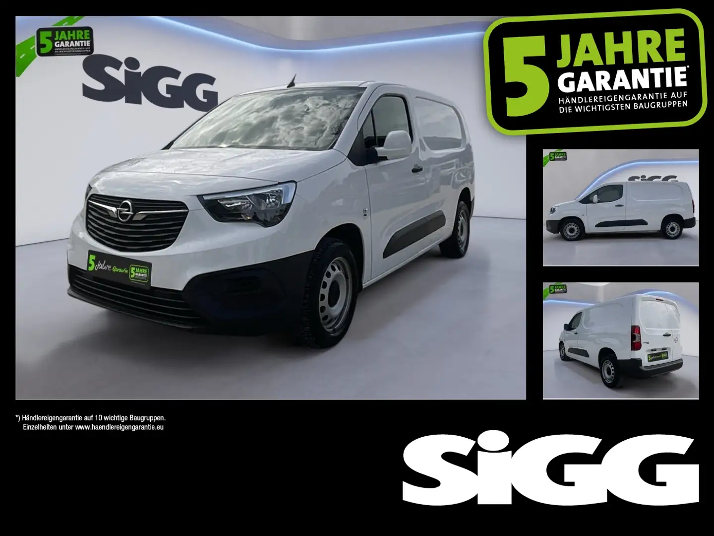 Opel Combo Cargo 1.2 Turbo XL langer Radstand Weiß - 1