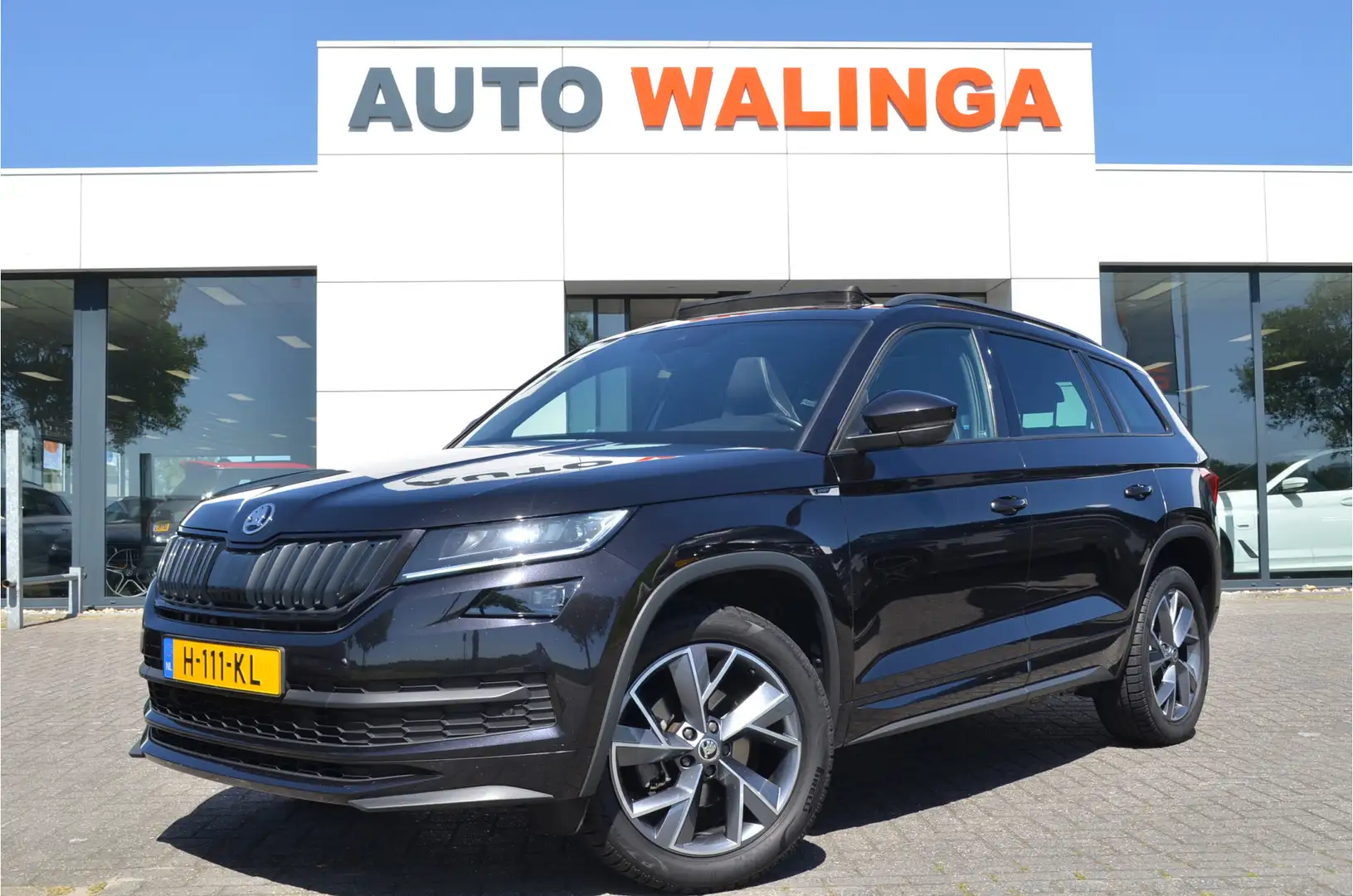Skoda Kodiaq 1.5 TSI Sportline Virtual Cockpit Panoramadak Trek Zwart - 1