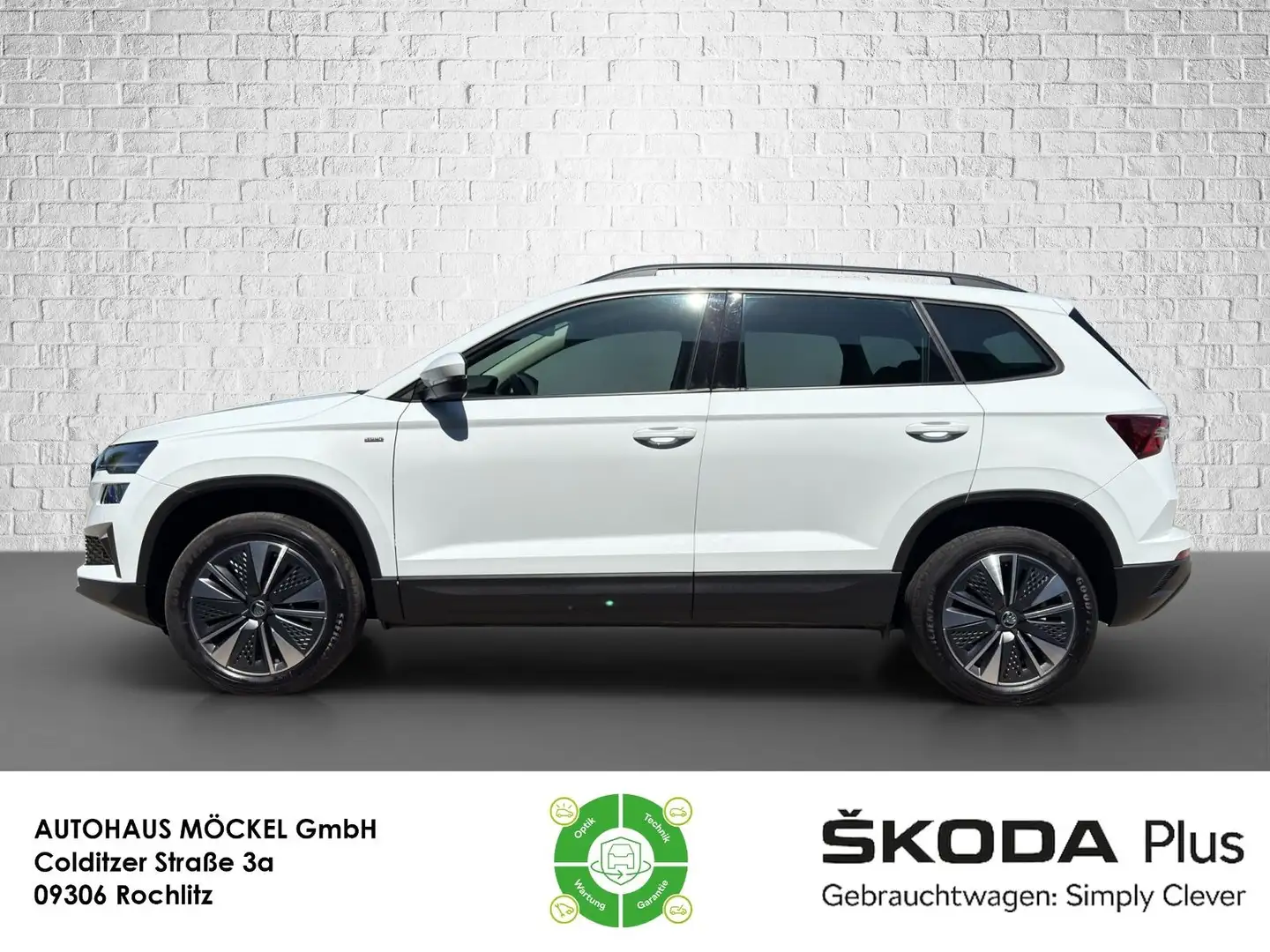 Skoda Karoq Tour 1.5 TSI ACC/NAVI/PDC/AHK/SmartLink Weiß - 2