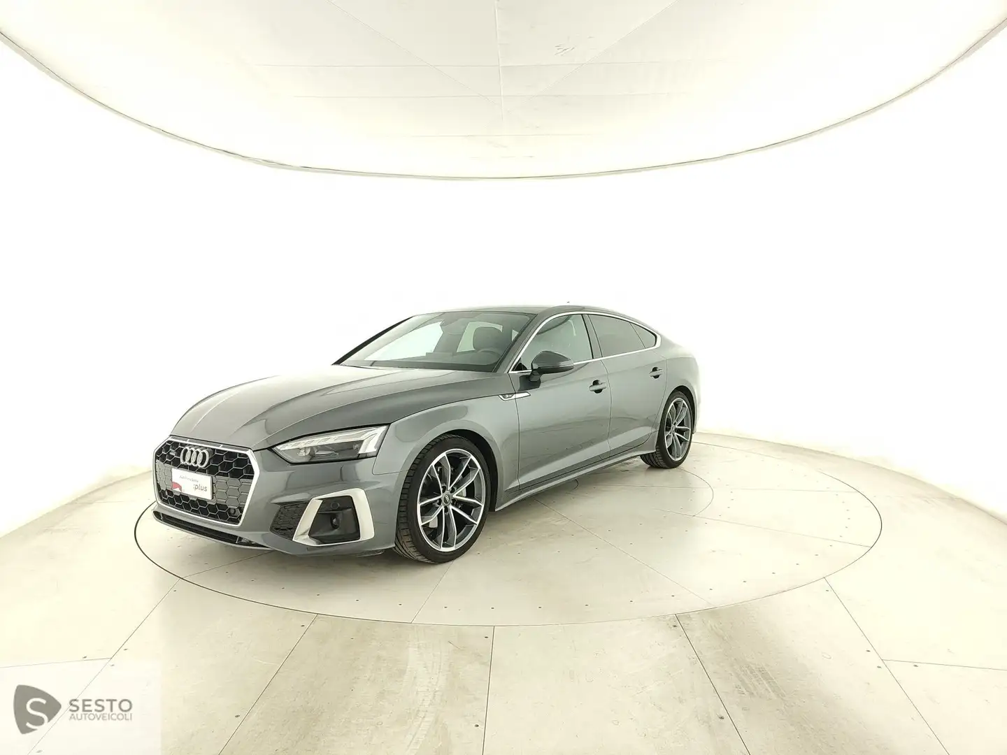 Audi A5 II 2020 Sportback Sportback 40 2.0 tdi mhev S lin Grigio - 1
