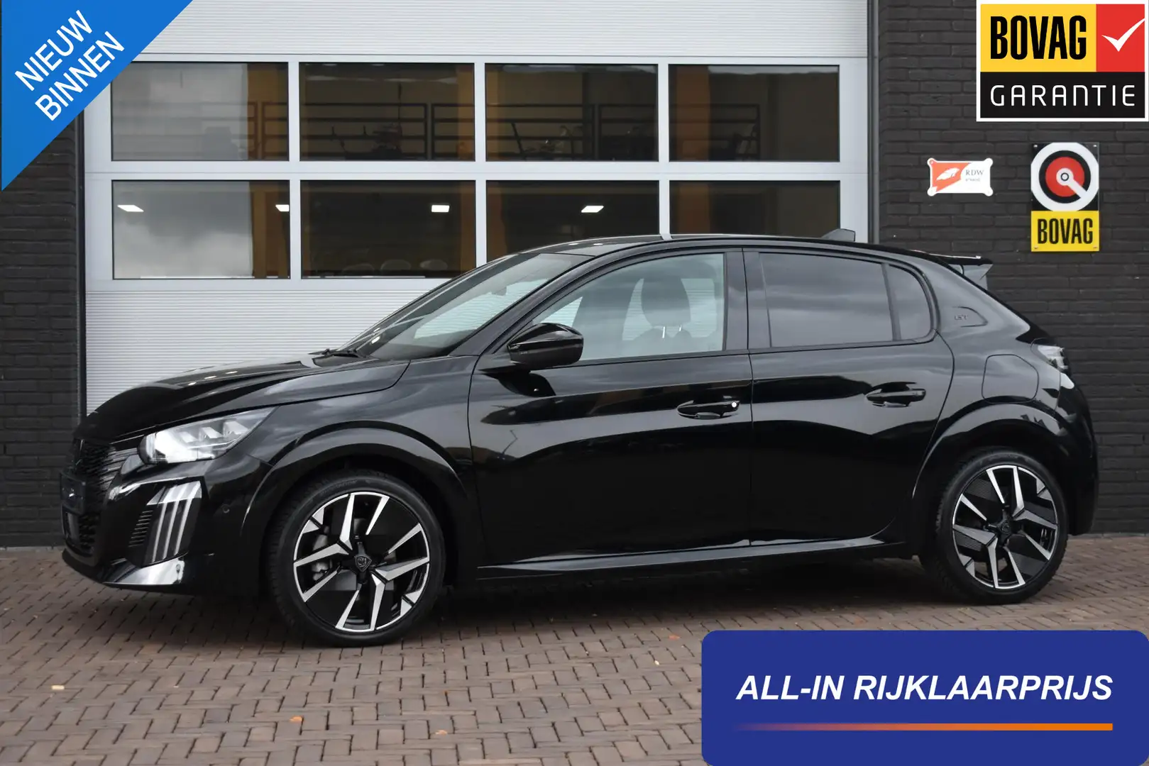 Peugeot 208 Hybrid 136PK Aut. GT | Navi | 360 camera | Incl. g Zwart - 1