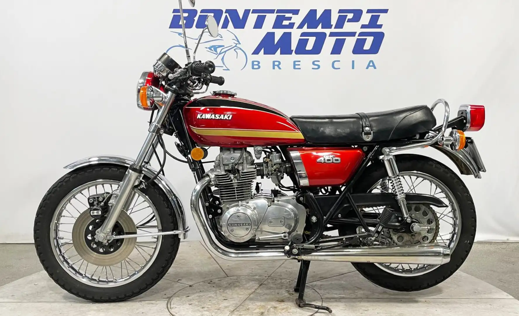 Kawasaki KZ 400 1975- ISCRITTA ASI Rot - 2