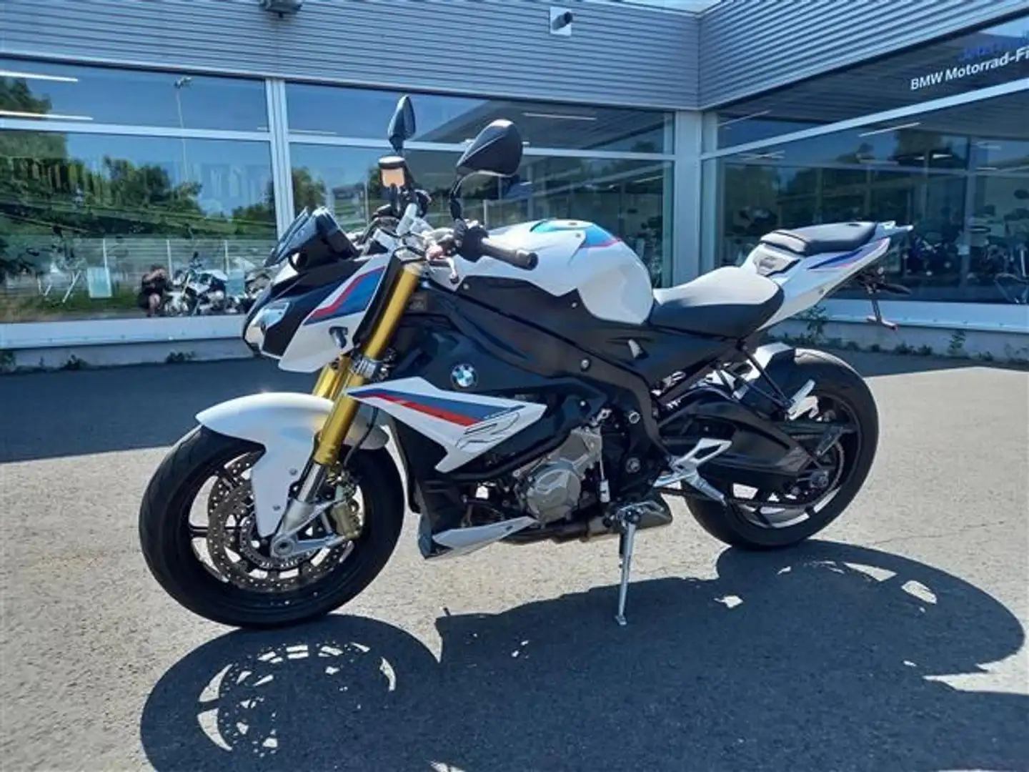 BMW S 1000 R mit Schmiederäder! Bílá - 1