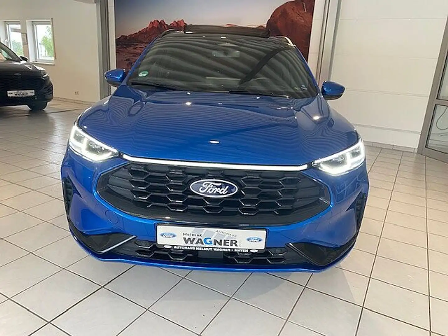 Ford Kuga Hybrid 2.5  FHEV 4x4 ST-LINE/AHK/PANO-D./19´´ Blau - 2