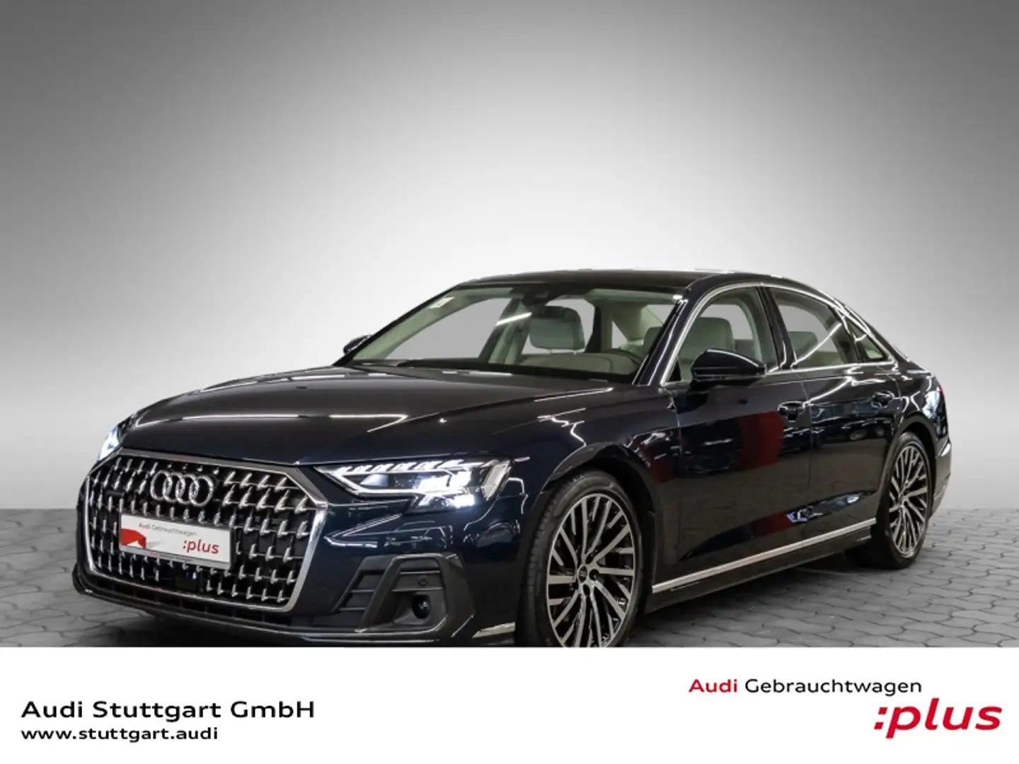 Audi A8 50 TDI quattro Matrix OLED Pano Keyless Kamera Blau - 1
