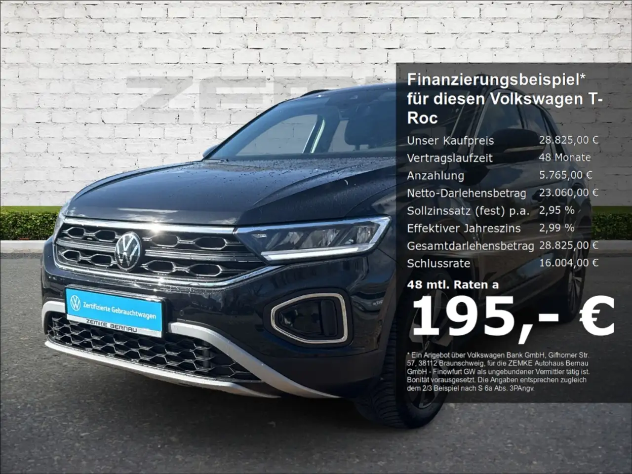 Volkswagen T-Roc 1.5 TSI DSG Goal Navi Digitales Cockpit LED ACC Ap — миниатюра 1
