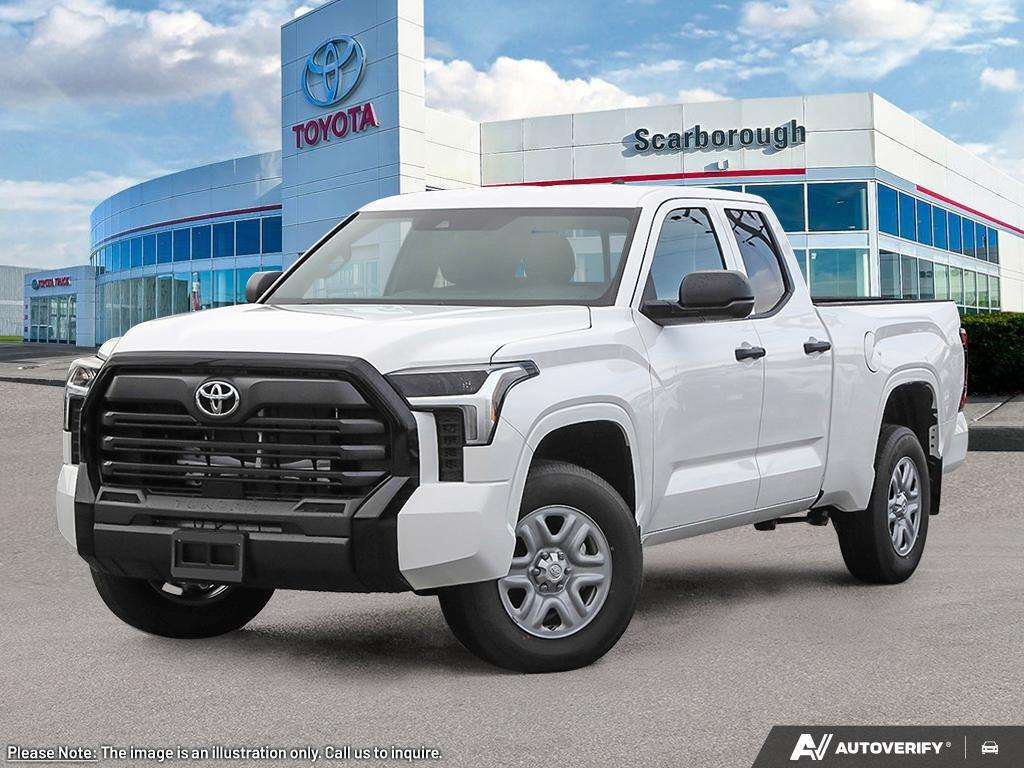 White 2026 Toyota Tundra Pickup Truck Four-Wheel Drive Automatic