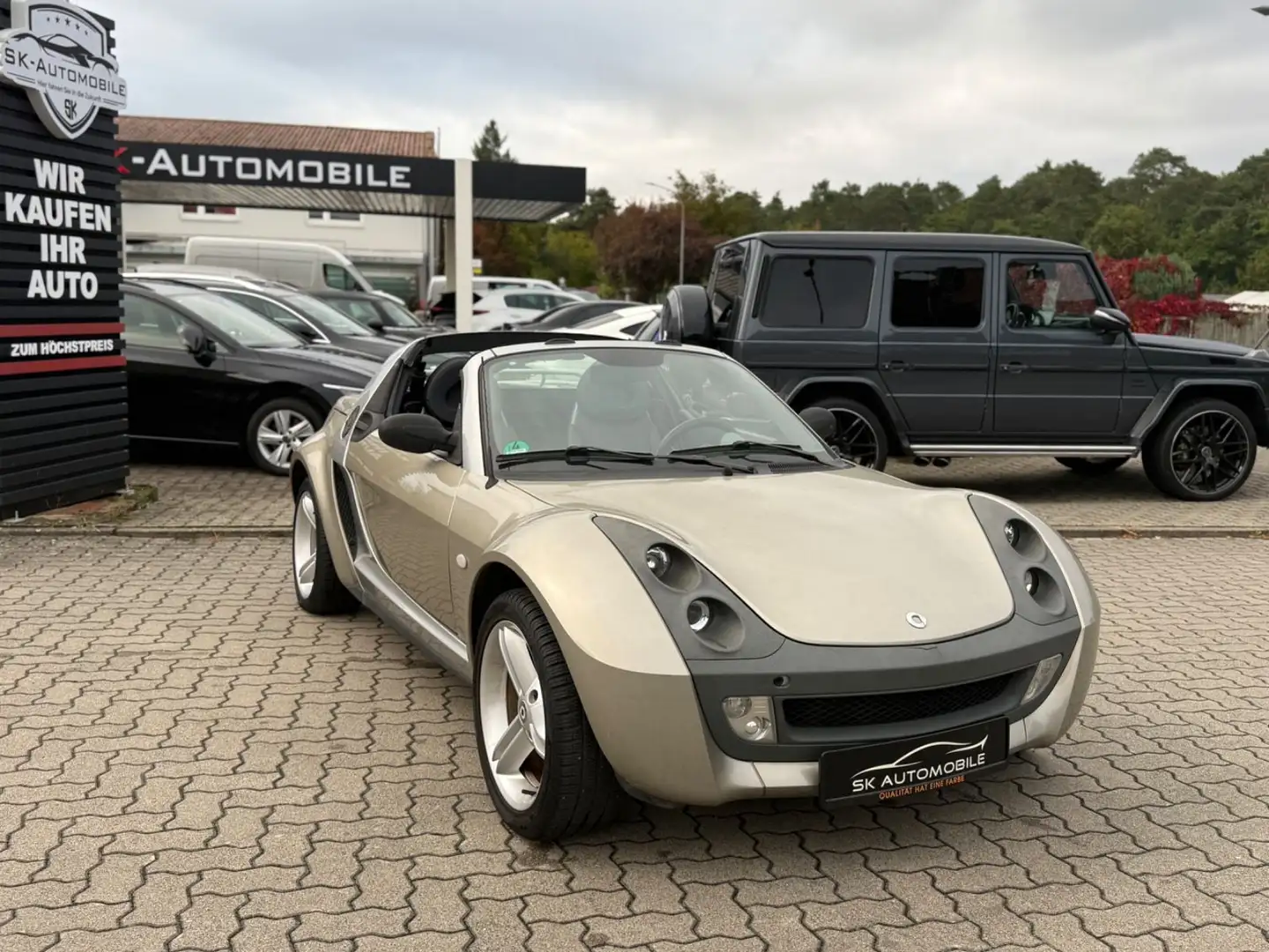 smart roadster / Coupe 0.7 Turbo / SHZ / LEDER / KLIMA Beige - 1