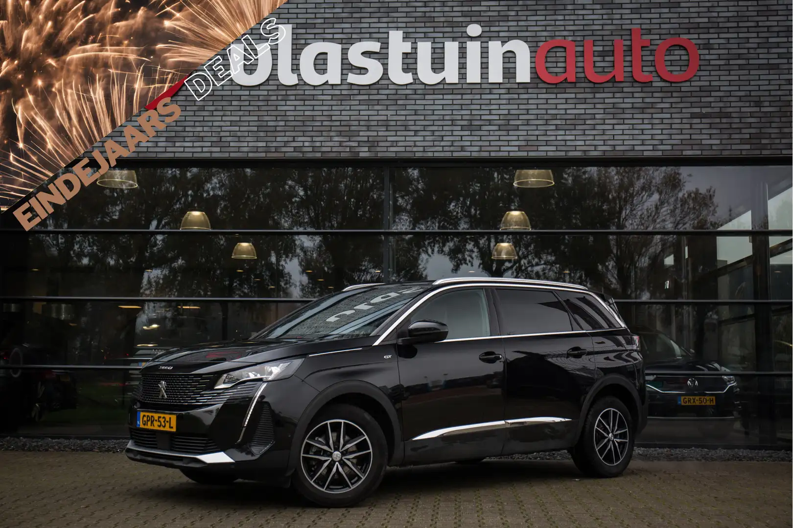 Peugeot 5008 1.2 PureTech GT 7p , 7 persoons, Automaat, Carplay Noir - 1