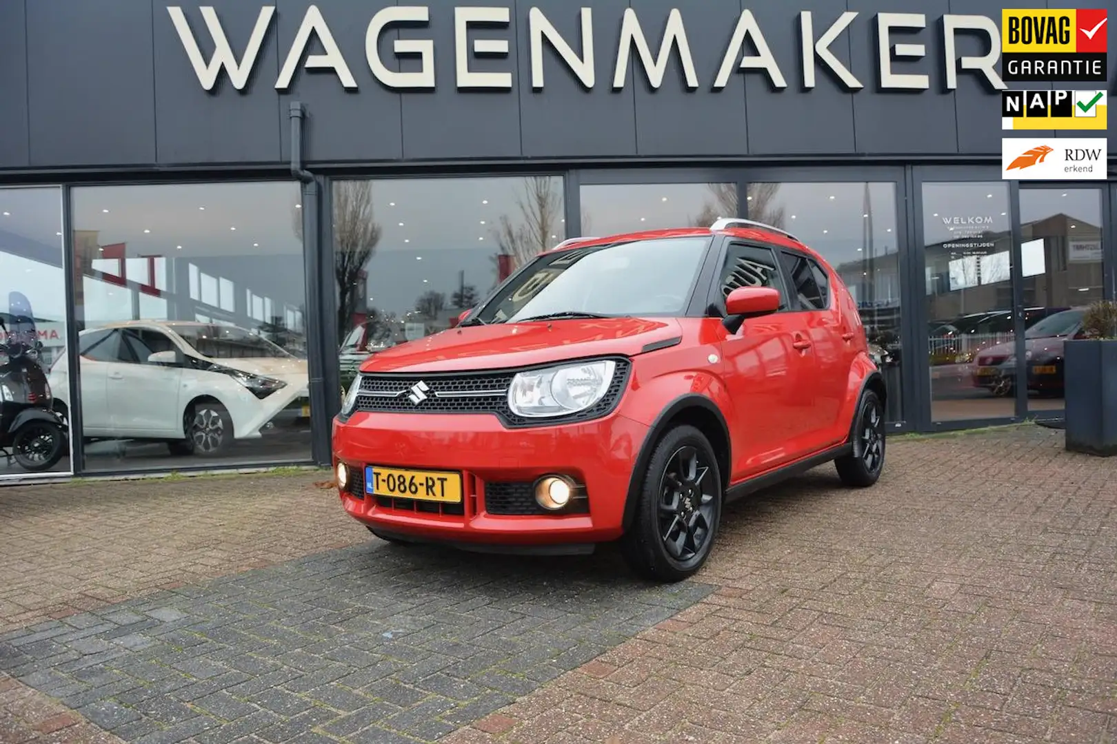 Suzuki Ignis 1.2 Business Edition Airco|Tel|Camera|Apple/androi Rood - 1