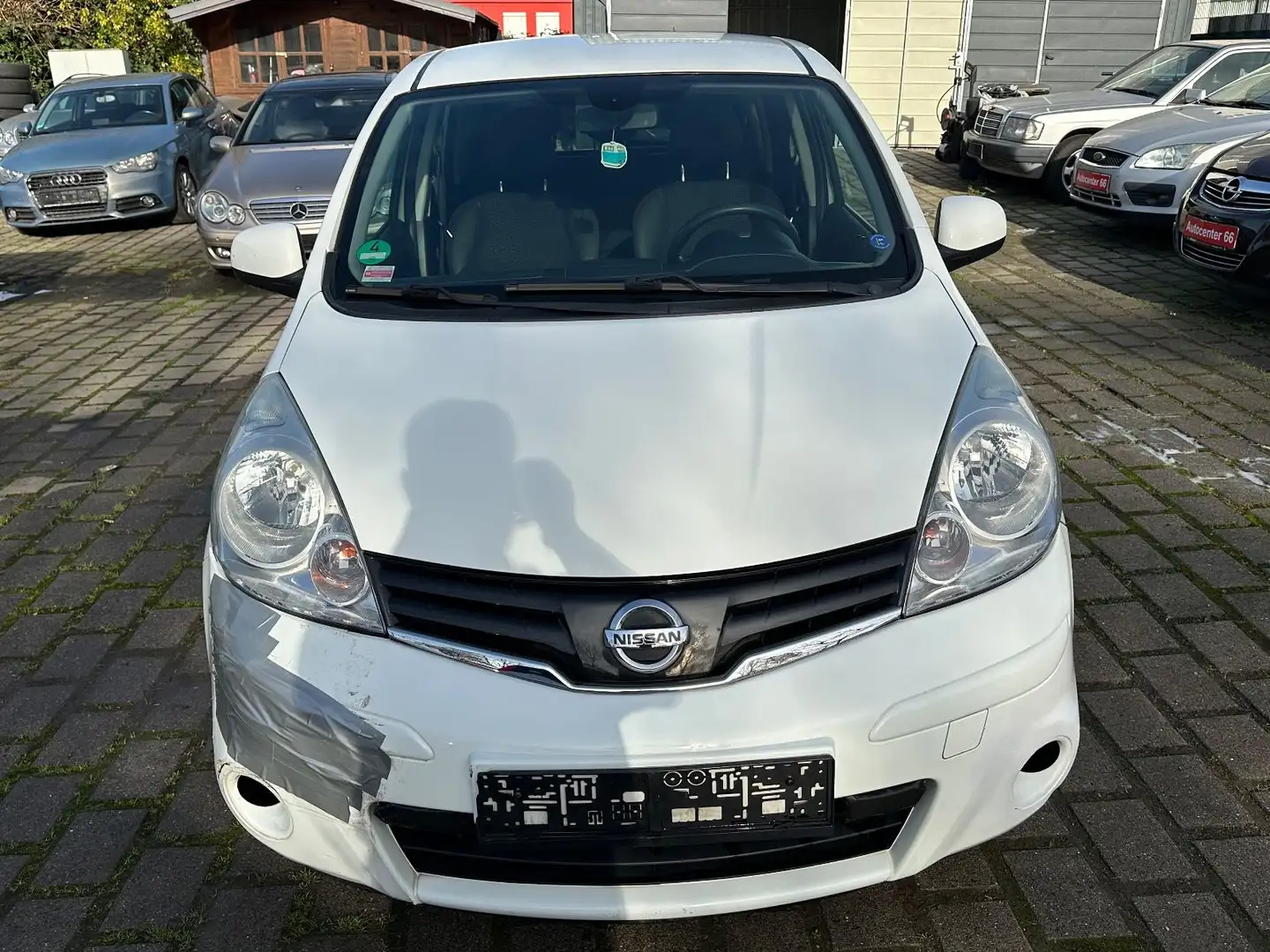 Nissan Note Tekna*Automatik*PDC*NAVI*LEDER*1.HAND Weiß - 2