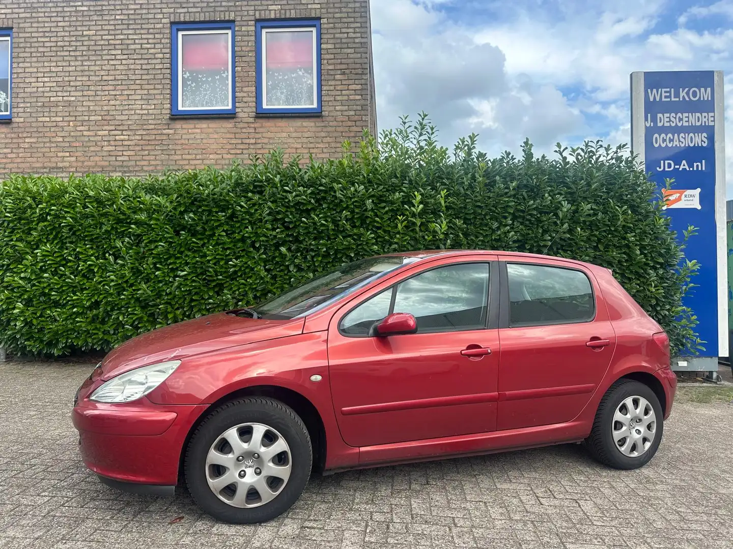 Peugeot 307 1.6-16V XS Premium Climate C, Cruise C, Elec.Pakke Rood - 1