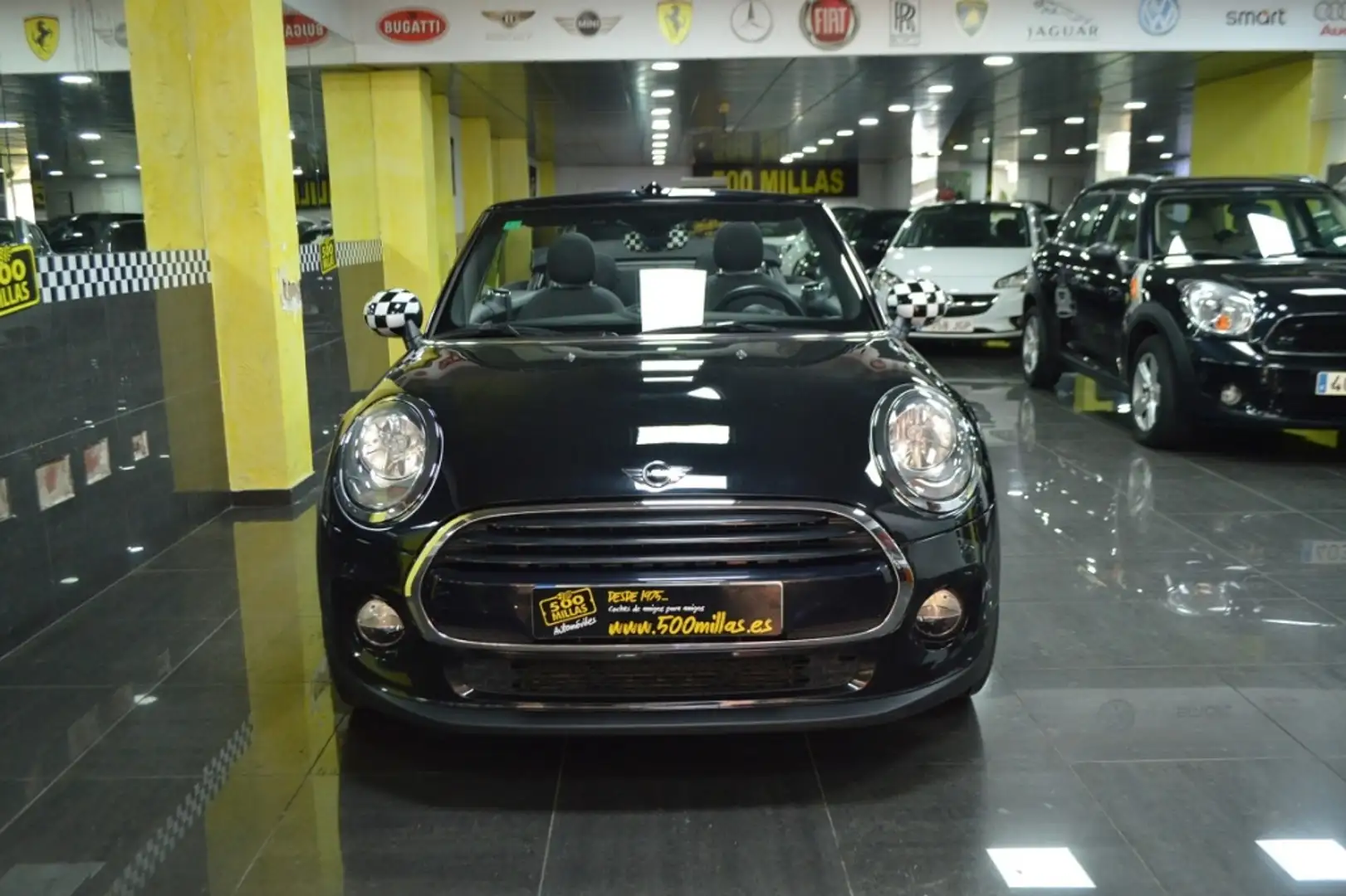 MINI Cooper Cabrio Aut. Fekete - 2
