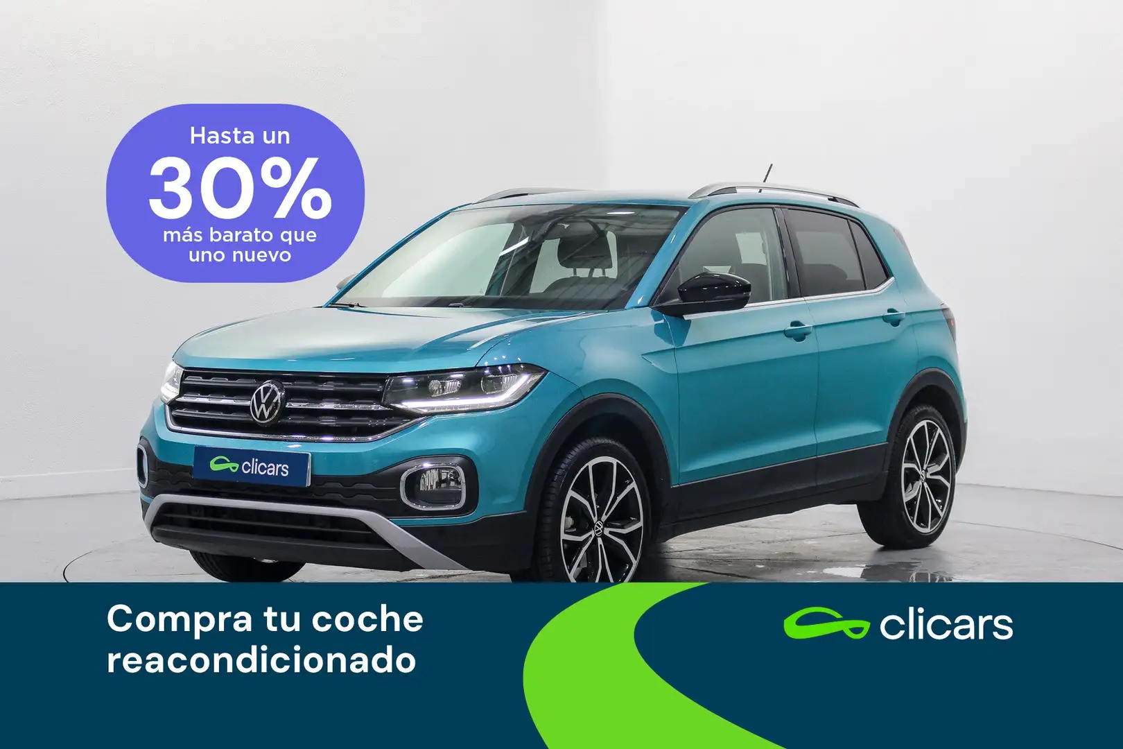 Volkswagen T-Cross 1.0 TSI Sport DSG7 81kW Blau - 1