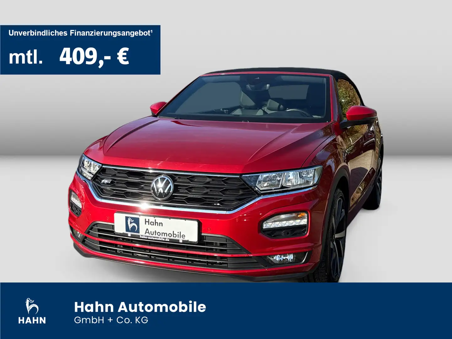 Volkswagen T-Roc 1.5TSI DSG R-Line Cam Navi Sitzh Rot - 1