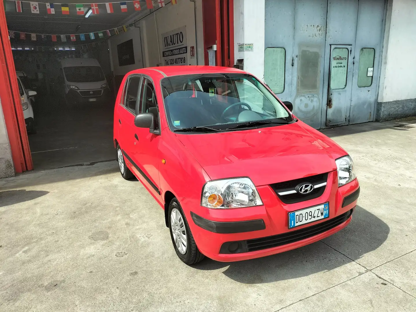 Hyundai Atos Prime 1.1 12v Like km 49000 Roşu - 1