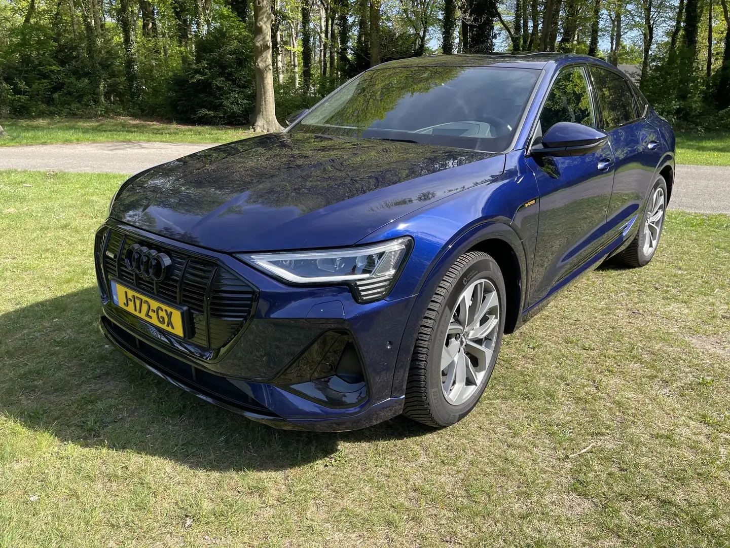 Audi e-tron sportback   95kWh accu ( type55) Blauw - 1