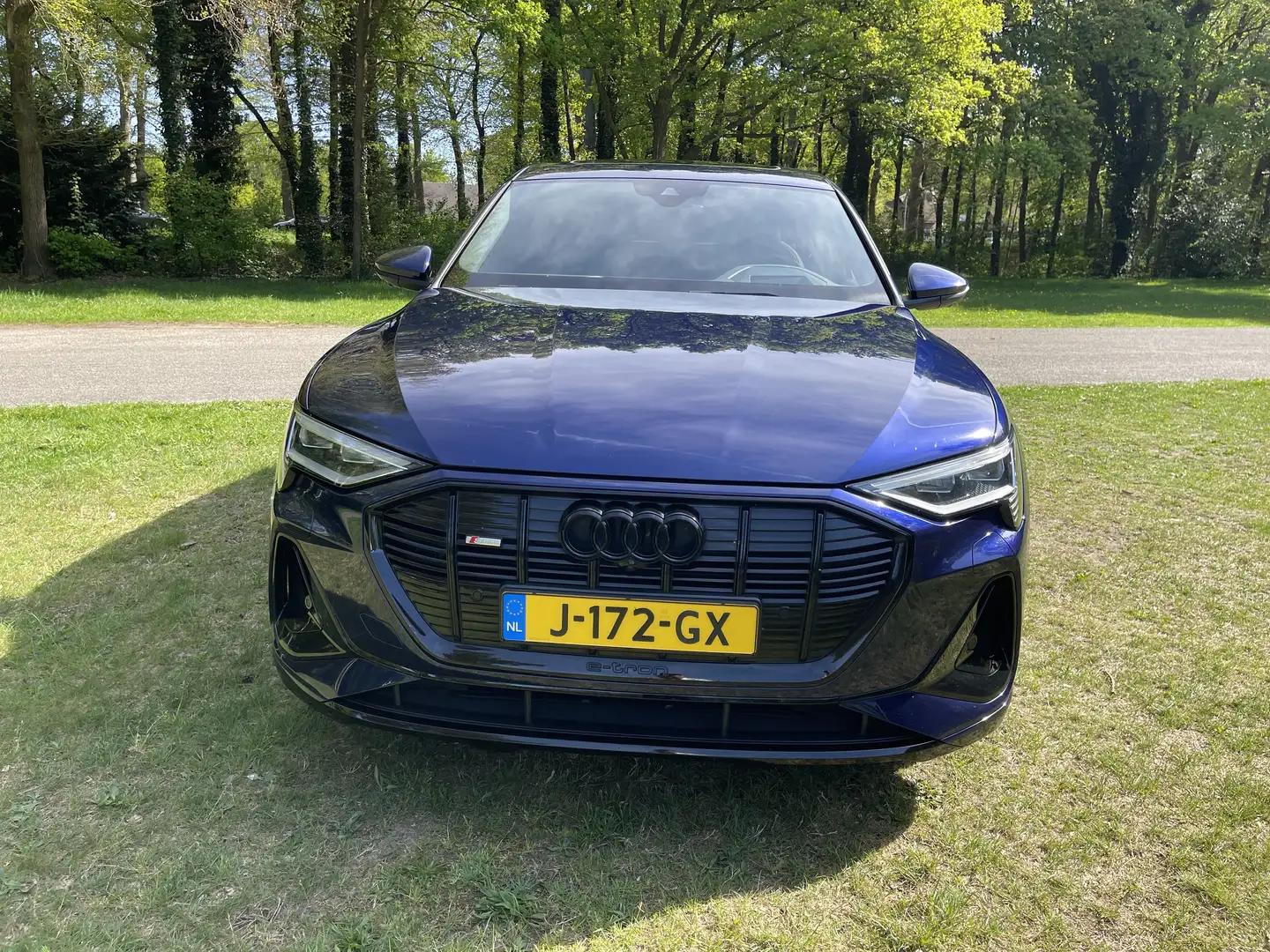 Audi e-tron sportback   95kWh accu ( type55) Blauw - 2