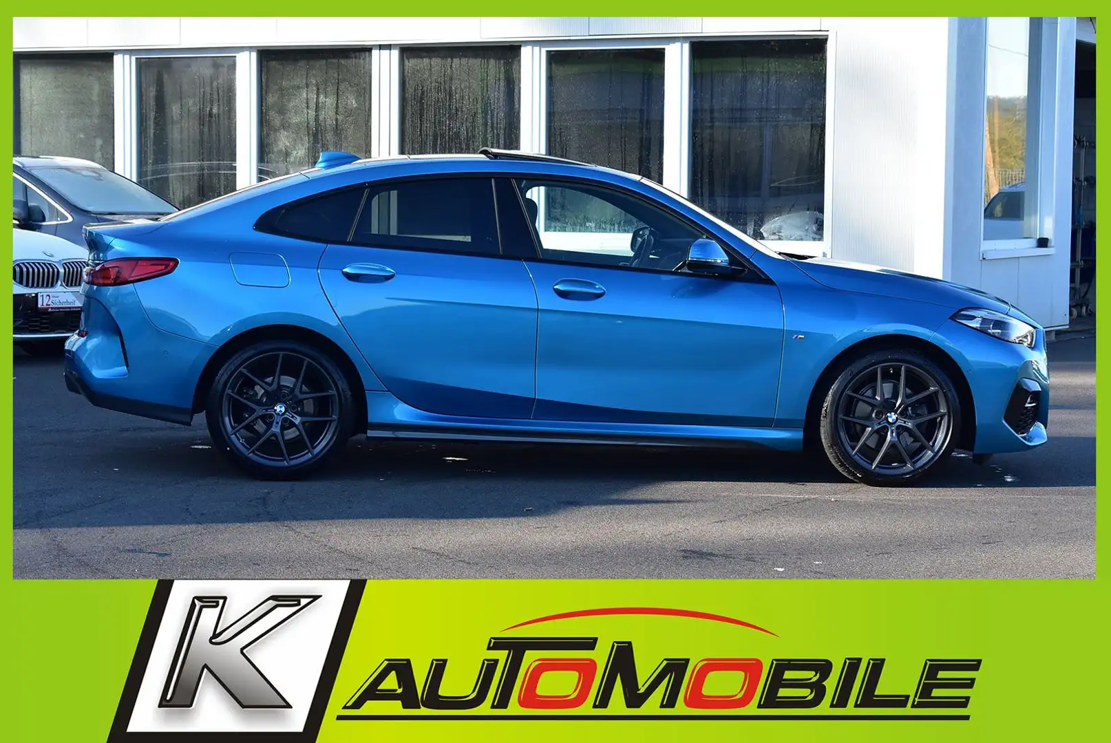BMW 218i Gran Coupé M Sport Panorama+H&K+Kamera+ACC Blau - 2