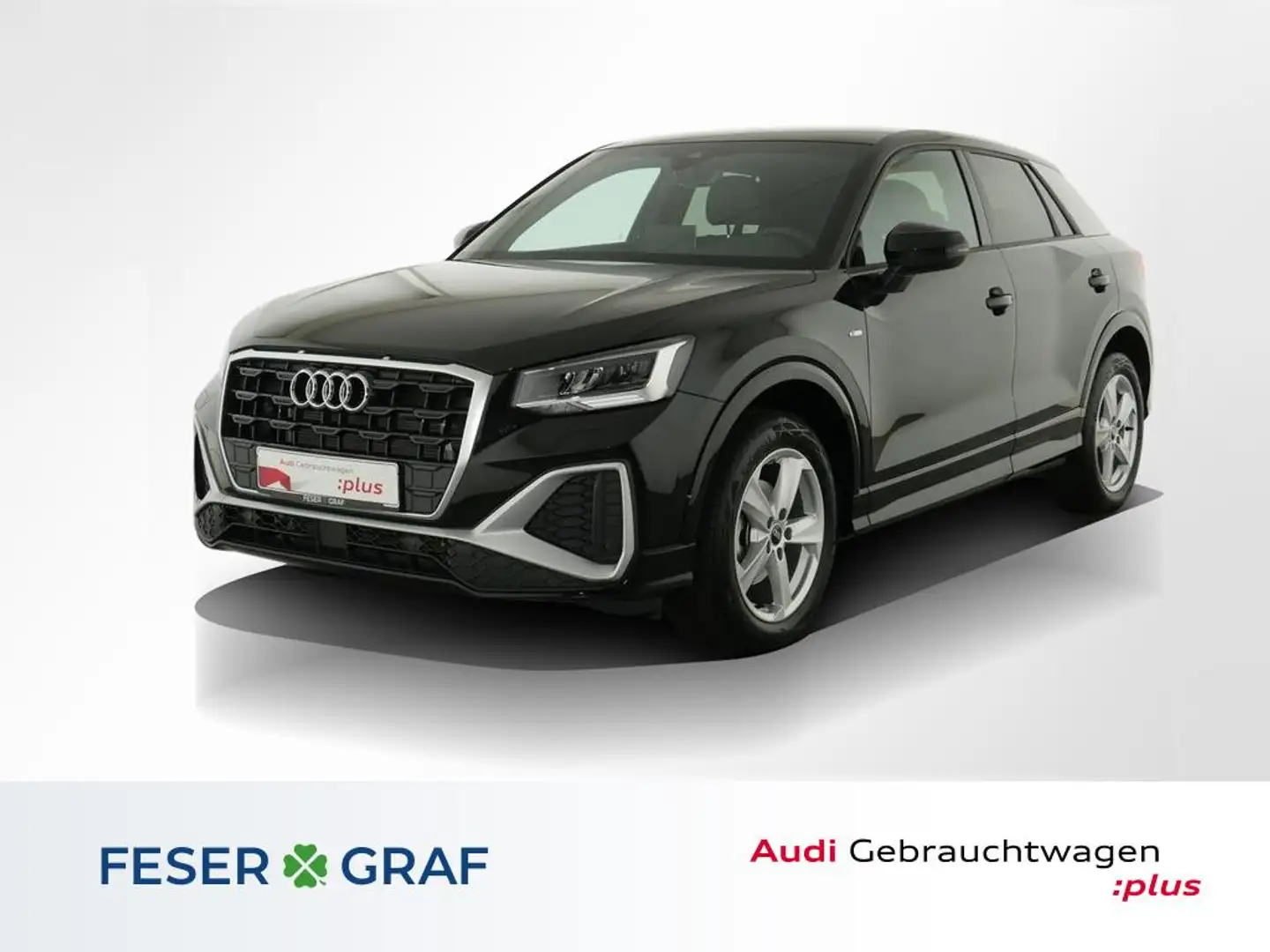 Audi Q2 S line 35 TFSI S tronic VIr. Cockpit/Navi/LED/Alu1 Schwarz - 1