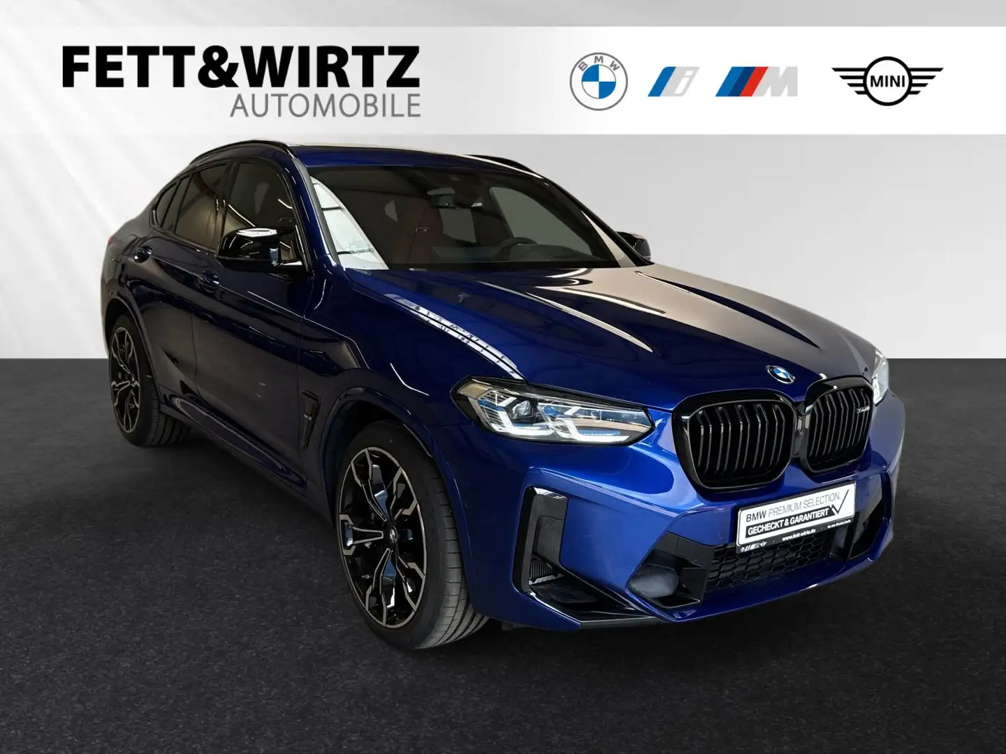 BMW X4 M Competition Laser|Pano|Head-Up|LCProf.|H/K Blau - 1