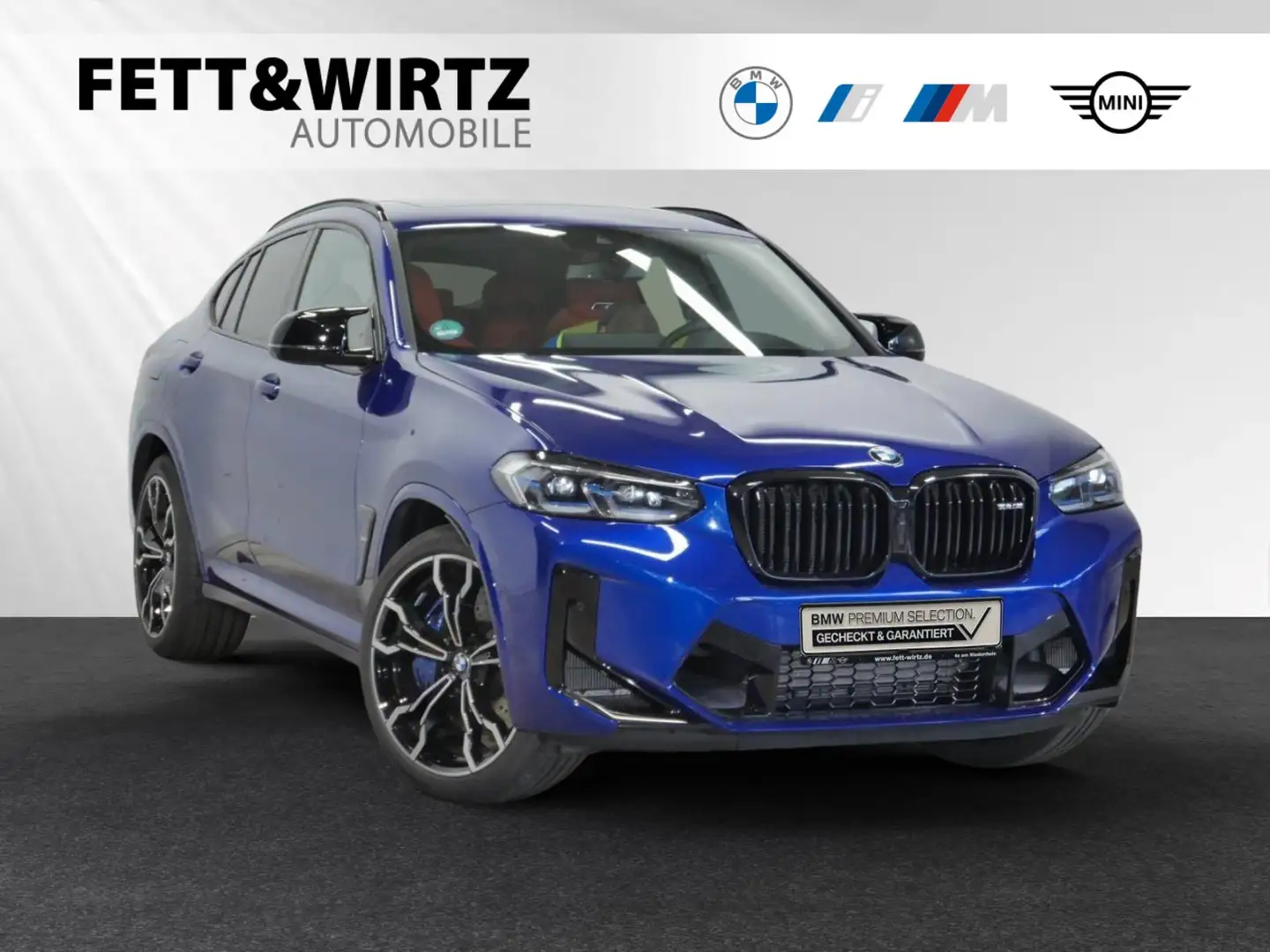 BMW X4 M Competition Laser|Pano|Head-Up|LCProf.|H/K Blue - 1