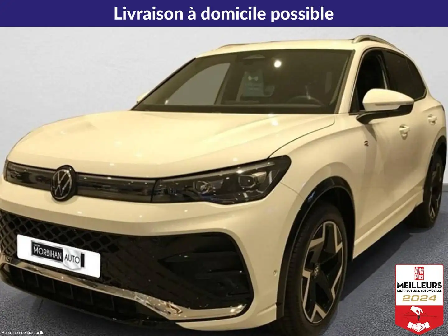 Volkswagen Tiguan 1.5 etsi 150ch dsg7 r-line Blanc - 1