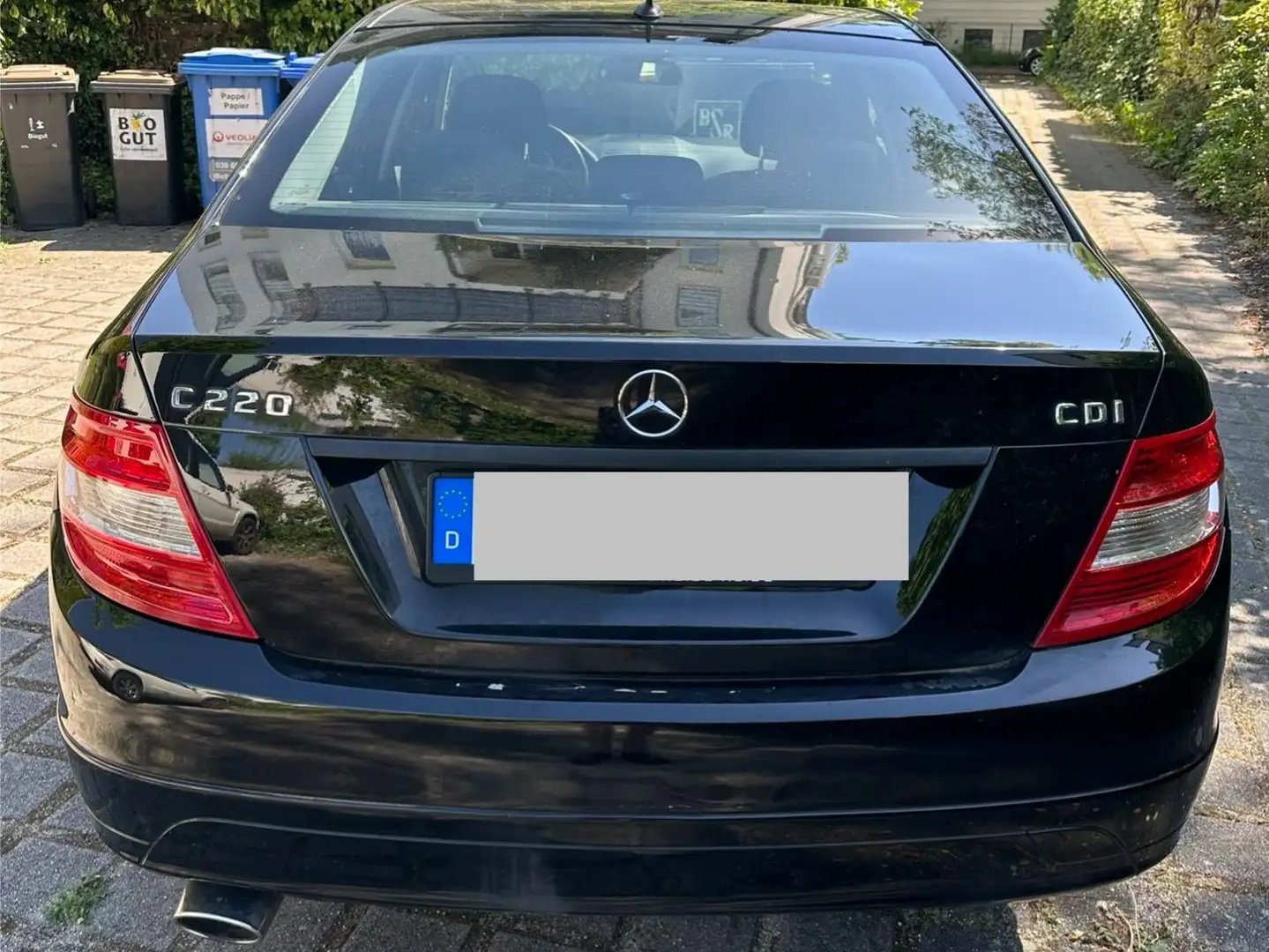 Mercedes-Benz C 220 C 220 CDI DPF Automatik BlueEFFICIENCY Schwarz - 2