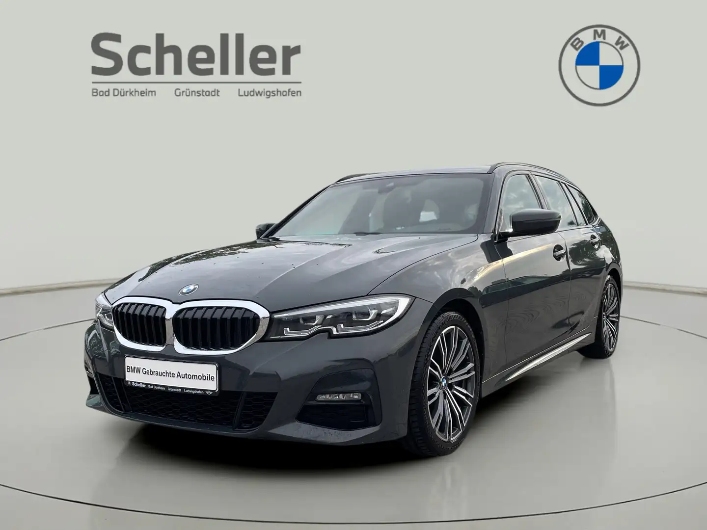 BMW 320 d A M Sport HiFi LED WLAN RFK Komfortzg. Shz Gris - 1